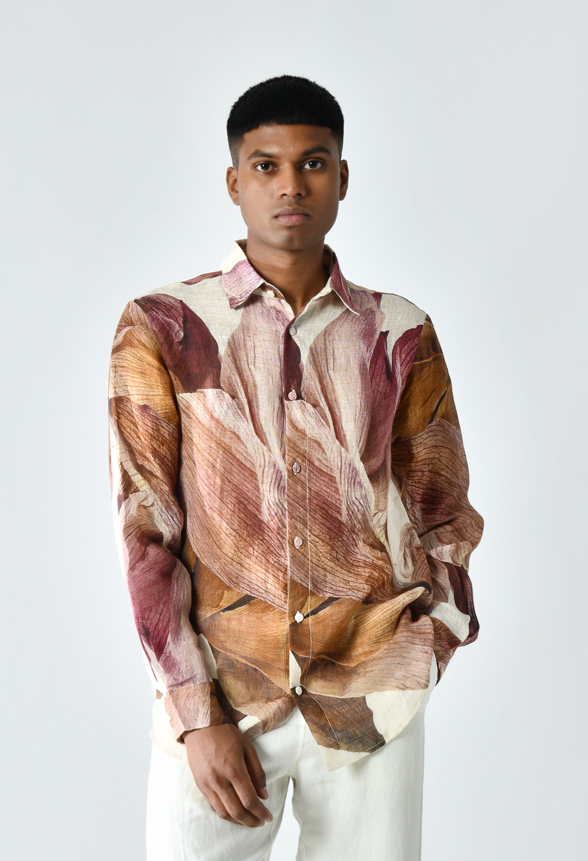 Linen Pattern Shirt