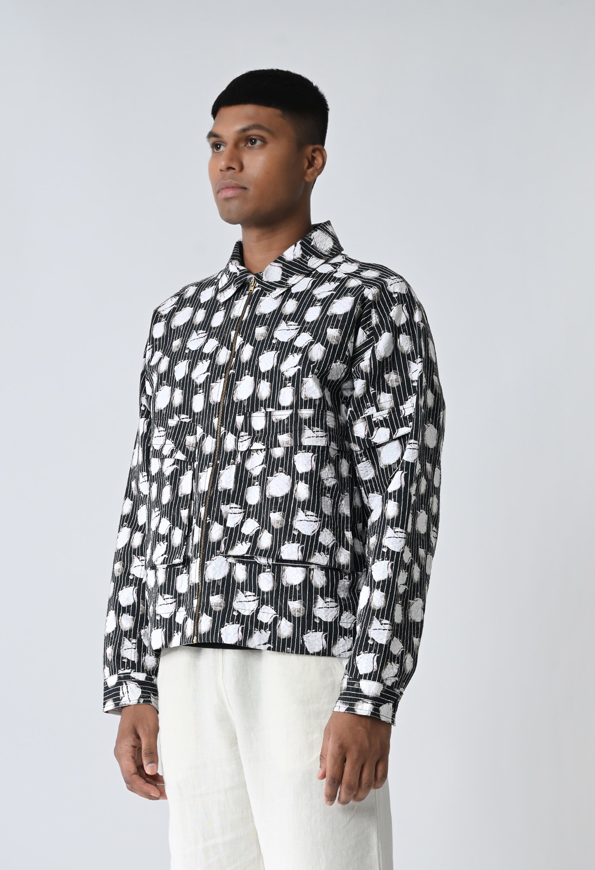 Abstract Rose jacket