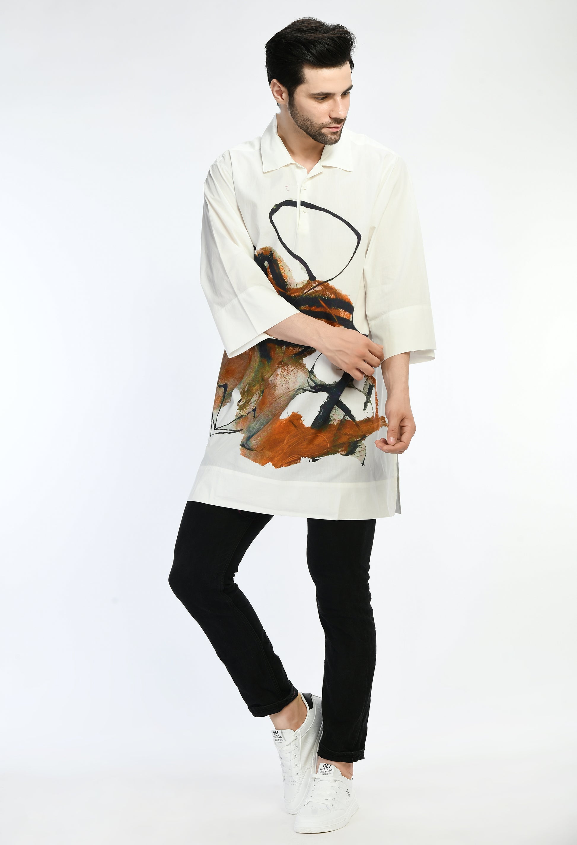 Chromatic Flow shirt - samant chauhan design