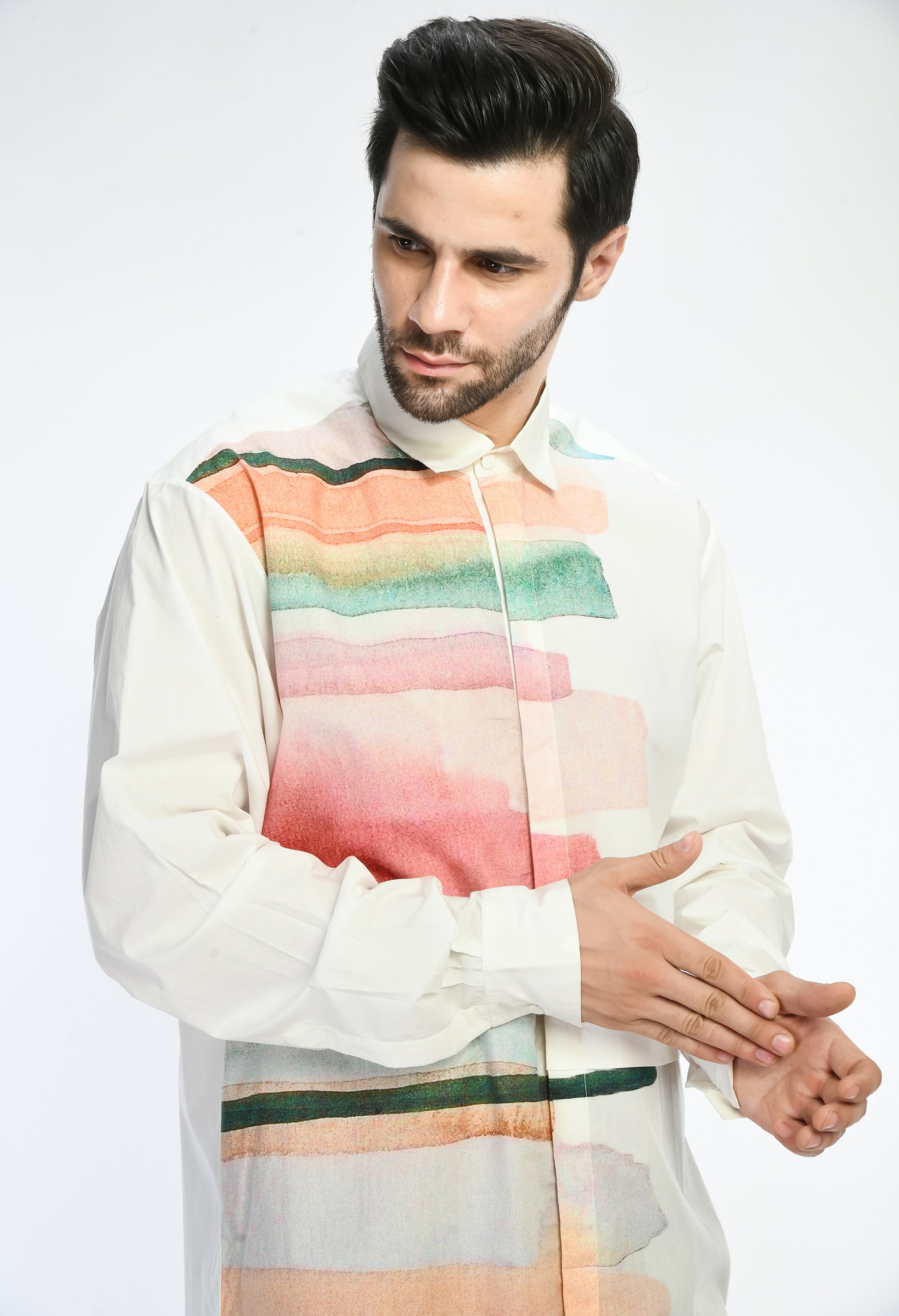 color layer shirt - samant chauhan design