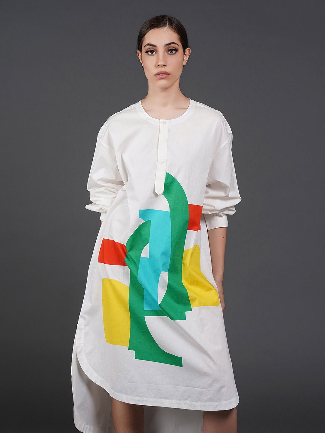Funky Color Block Shirt