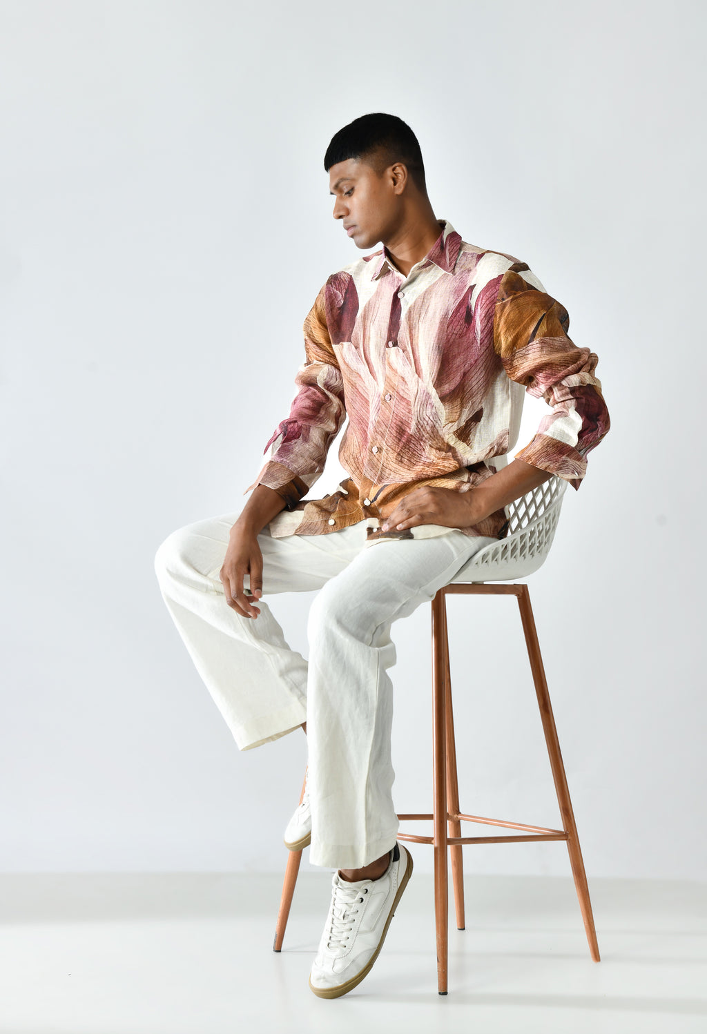 Linen Pattern Shirt
