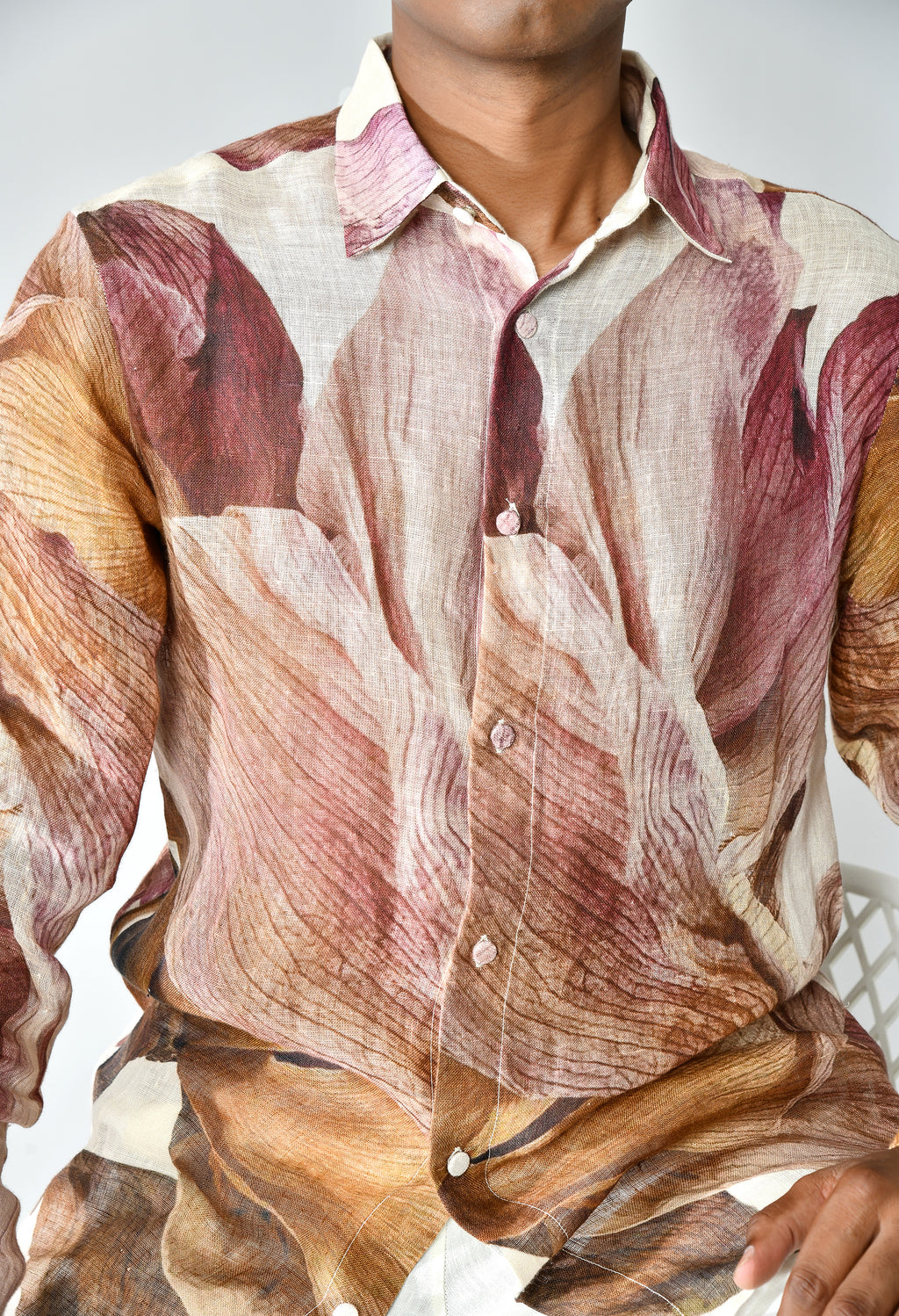 Linen Pattern Shirt