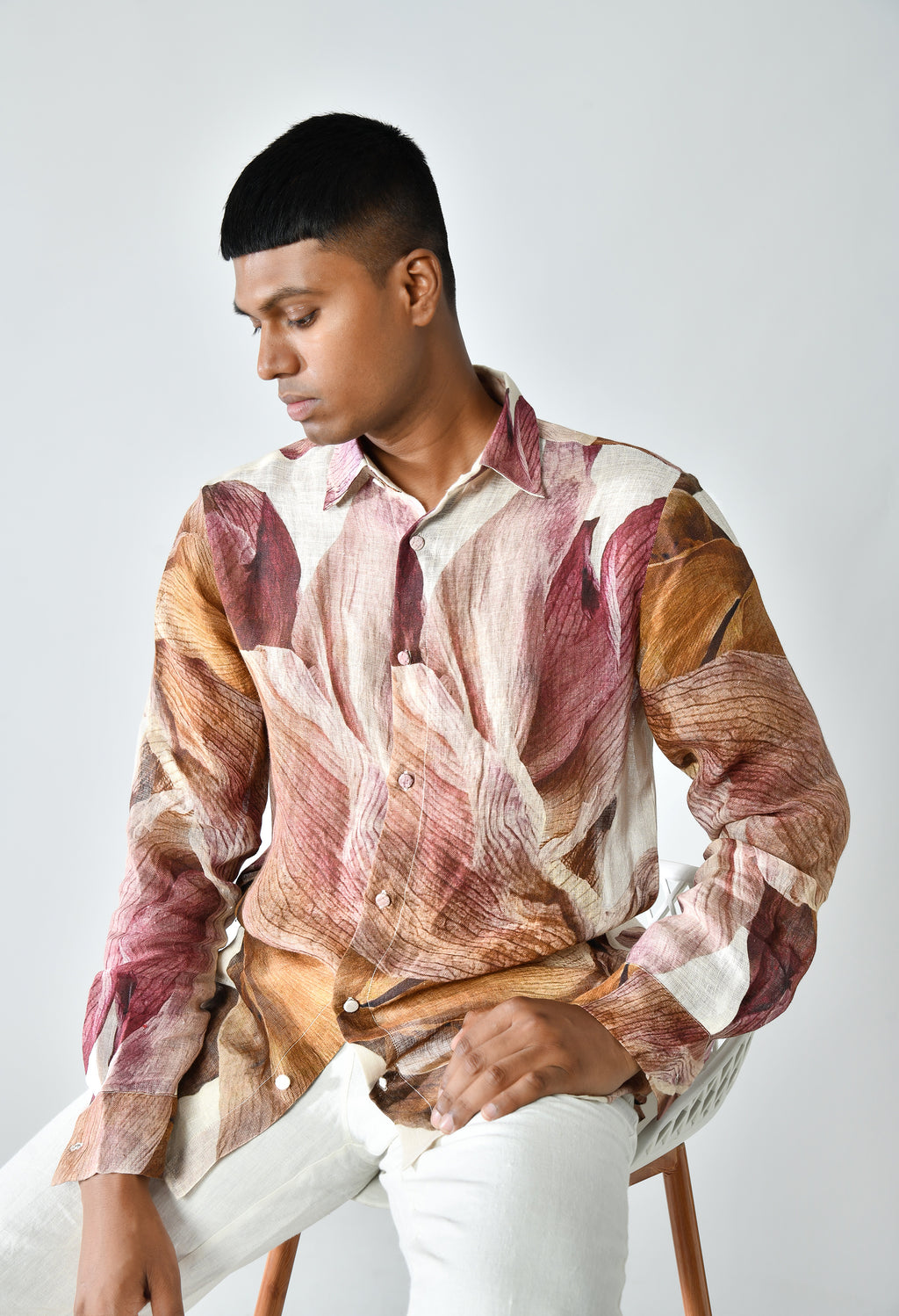 Linen Pattern Shirt