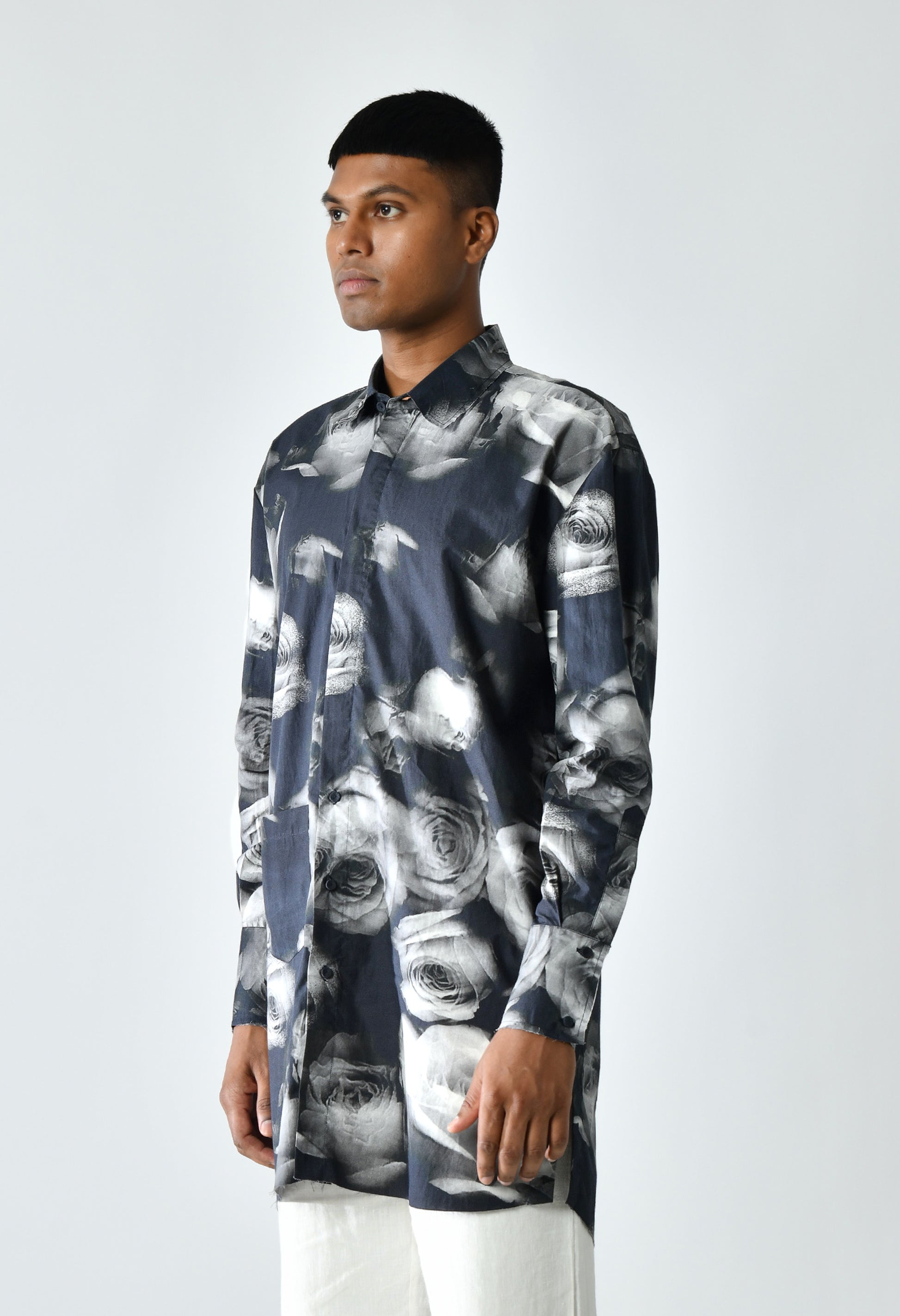 Rose Contrast Shirt