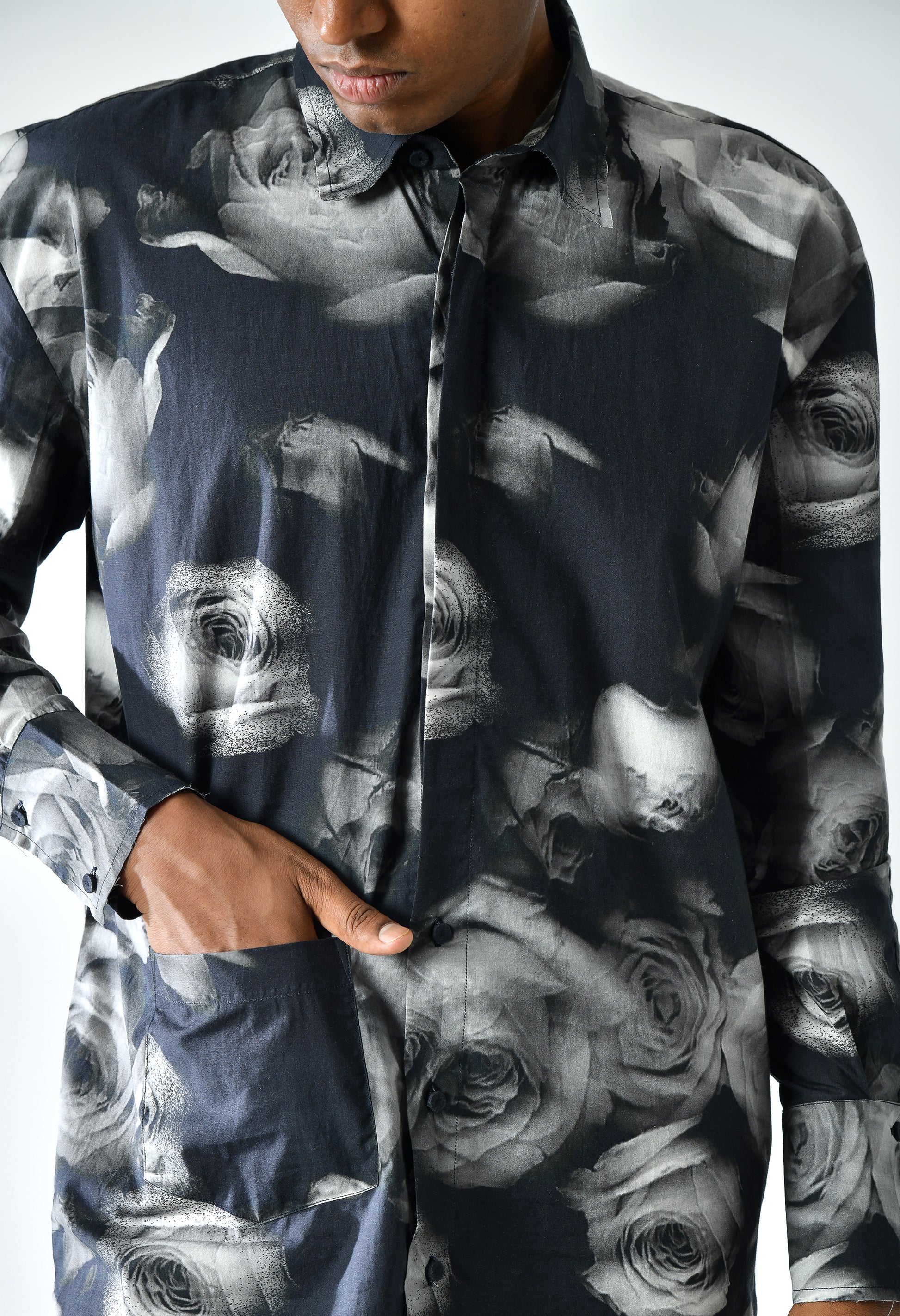 Rose Contrast Shirt