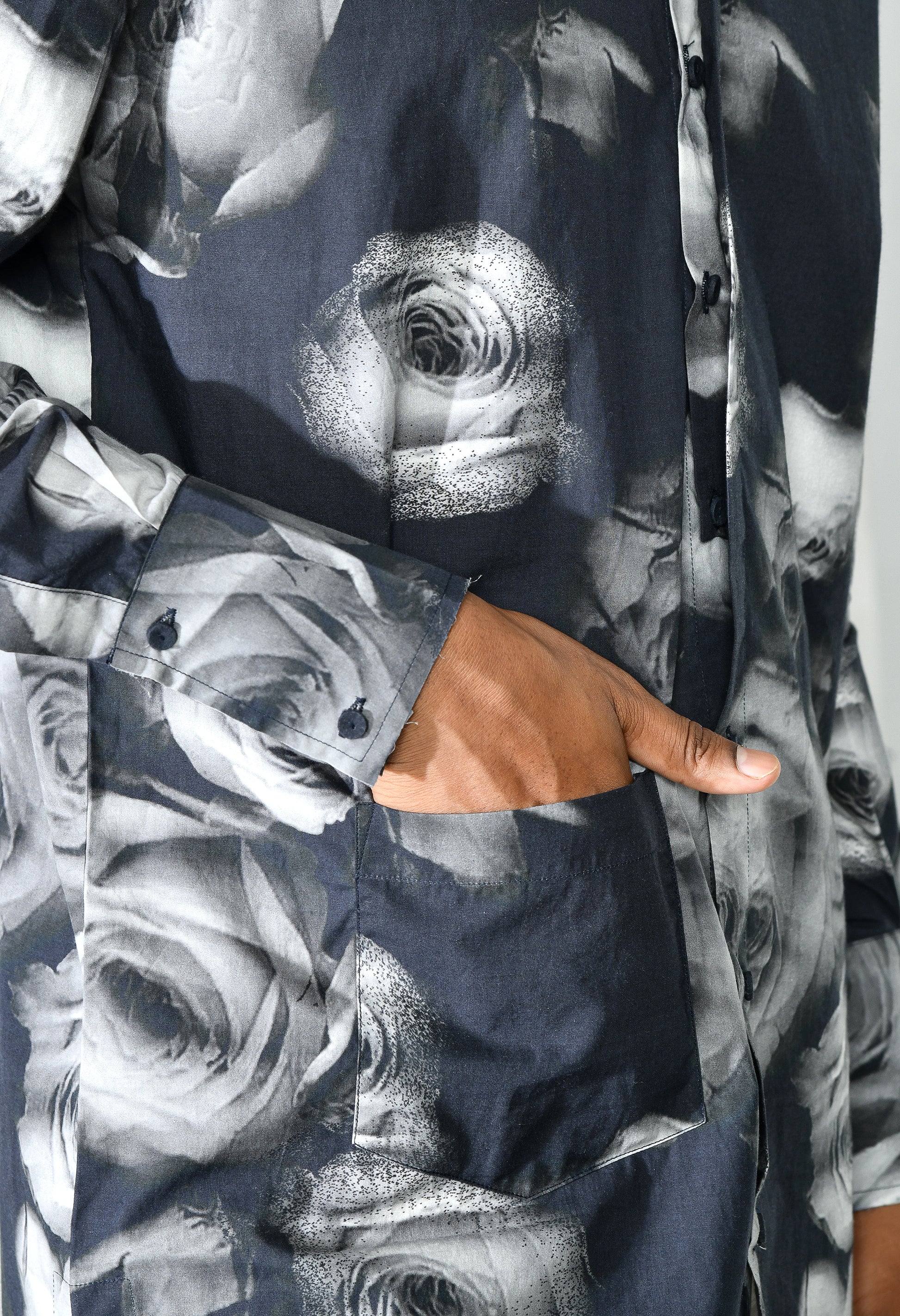 Rose Contrast Shirt