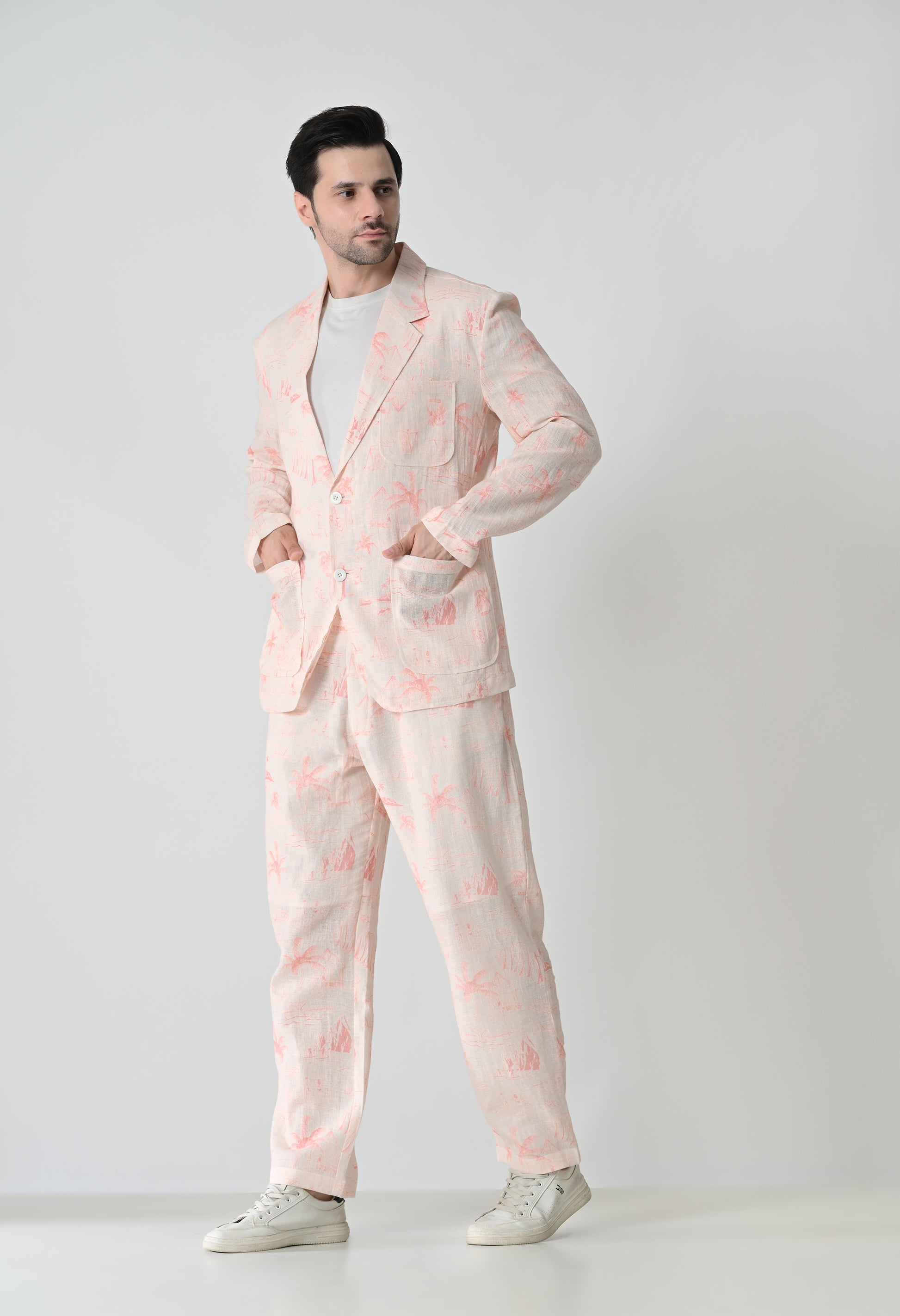 Pink beachy co-ords