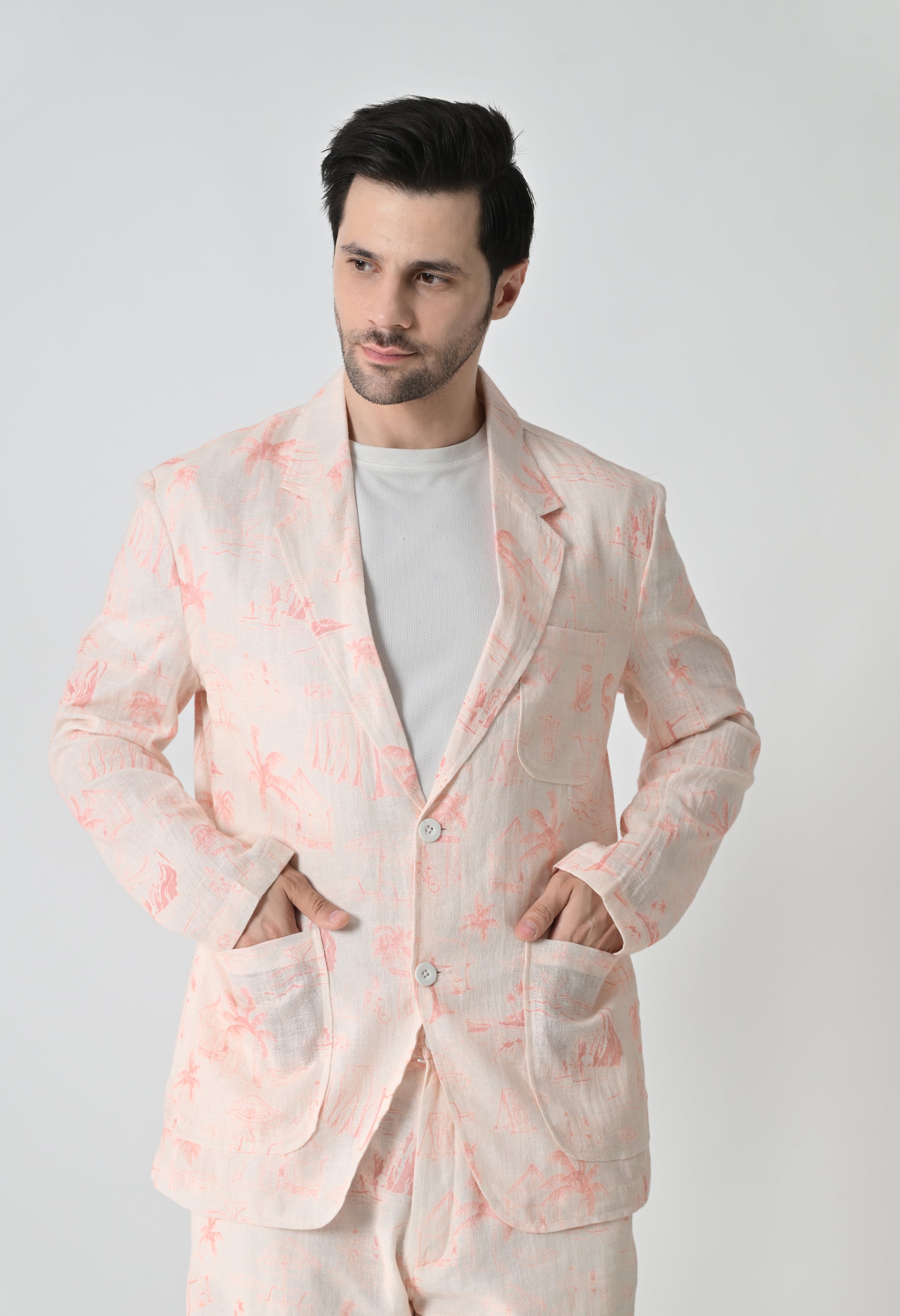 Pink beachy co-ords