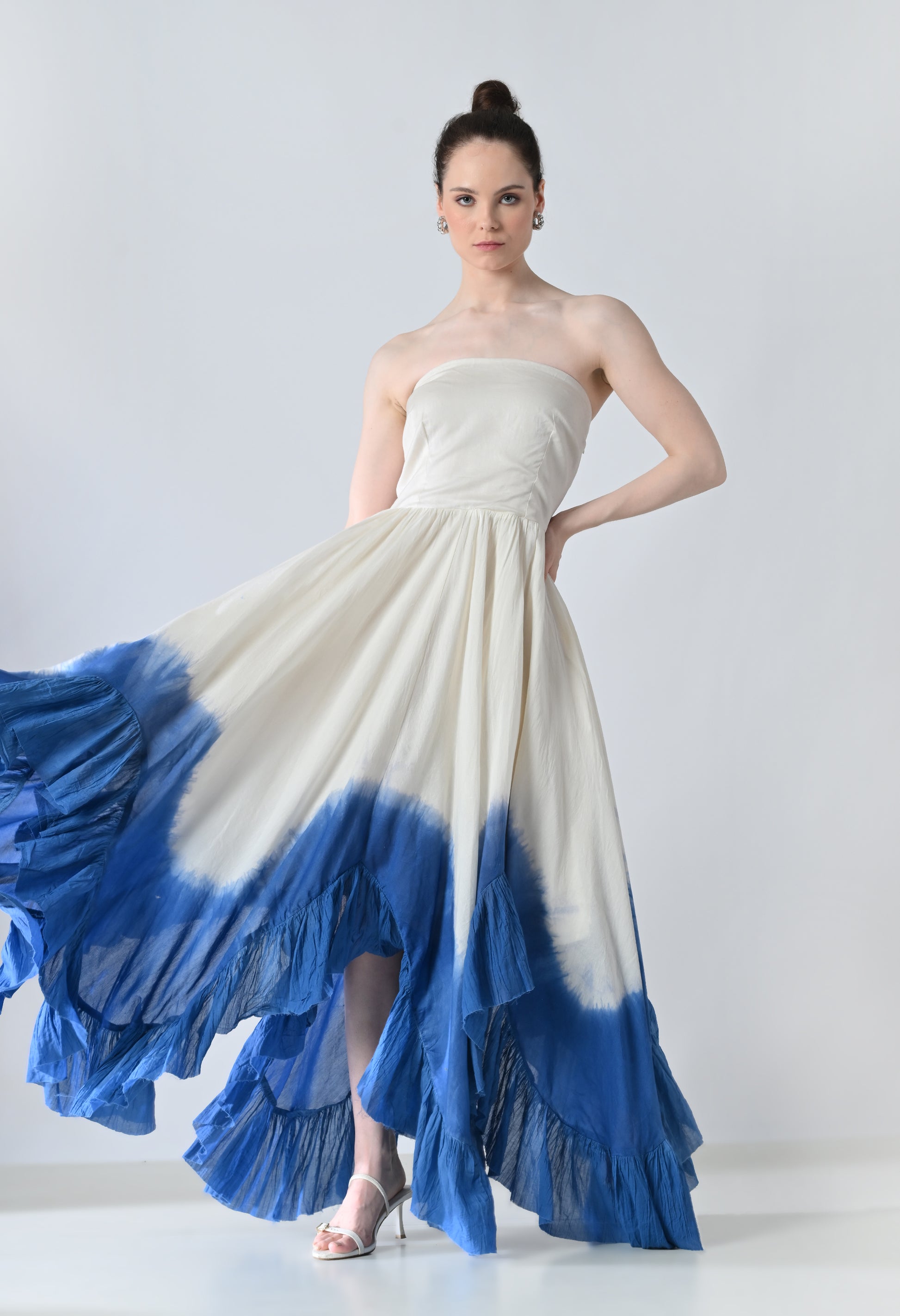 Deep dye dress