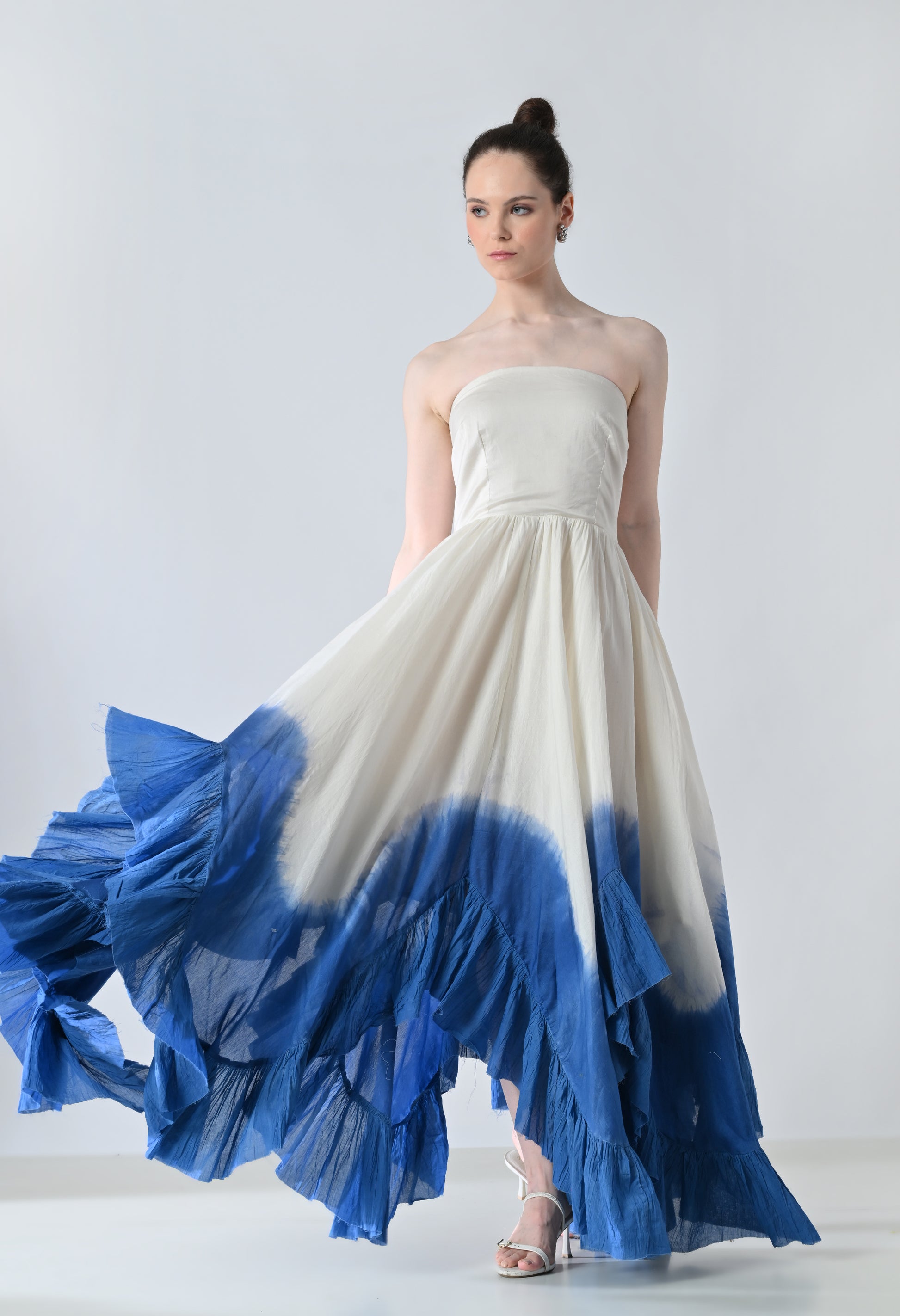 Deep dye dress