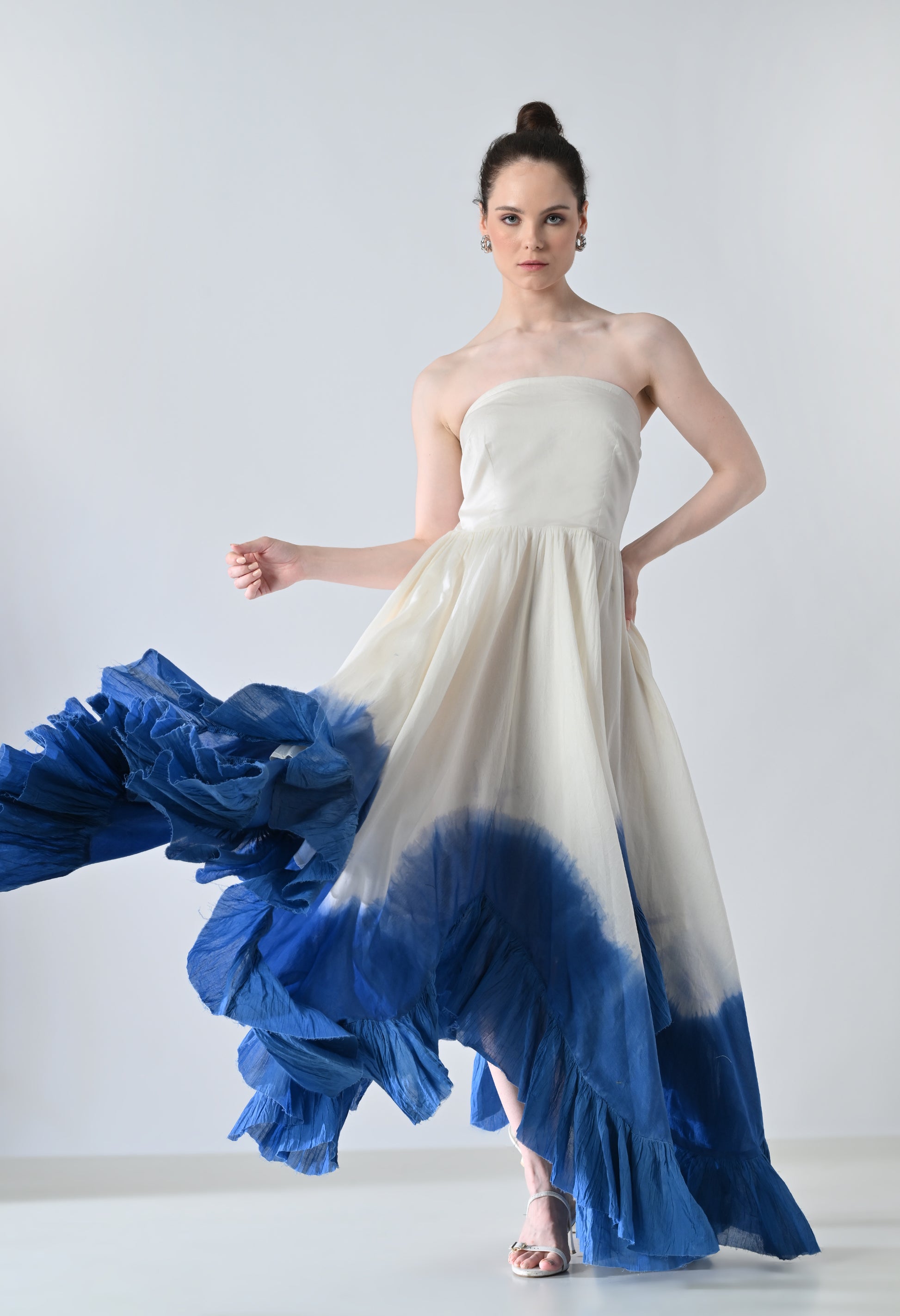 Deep dye dress