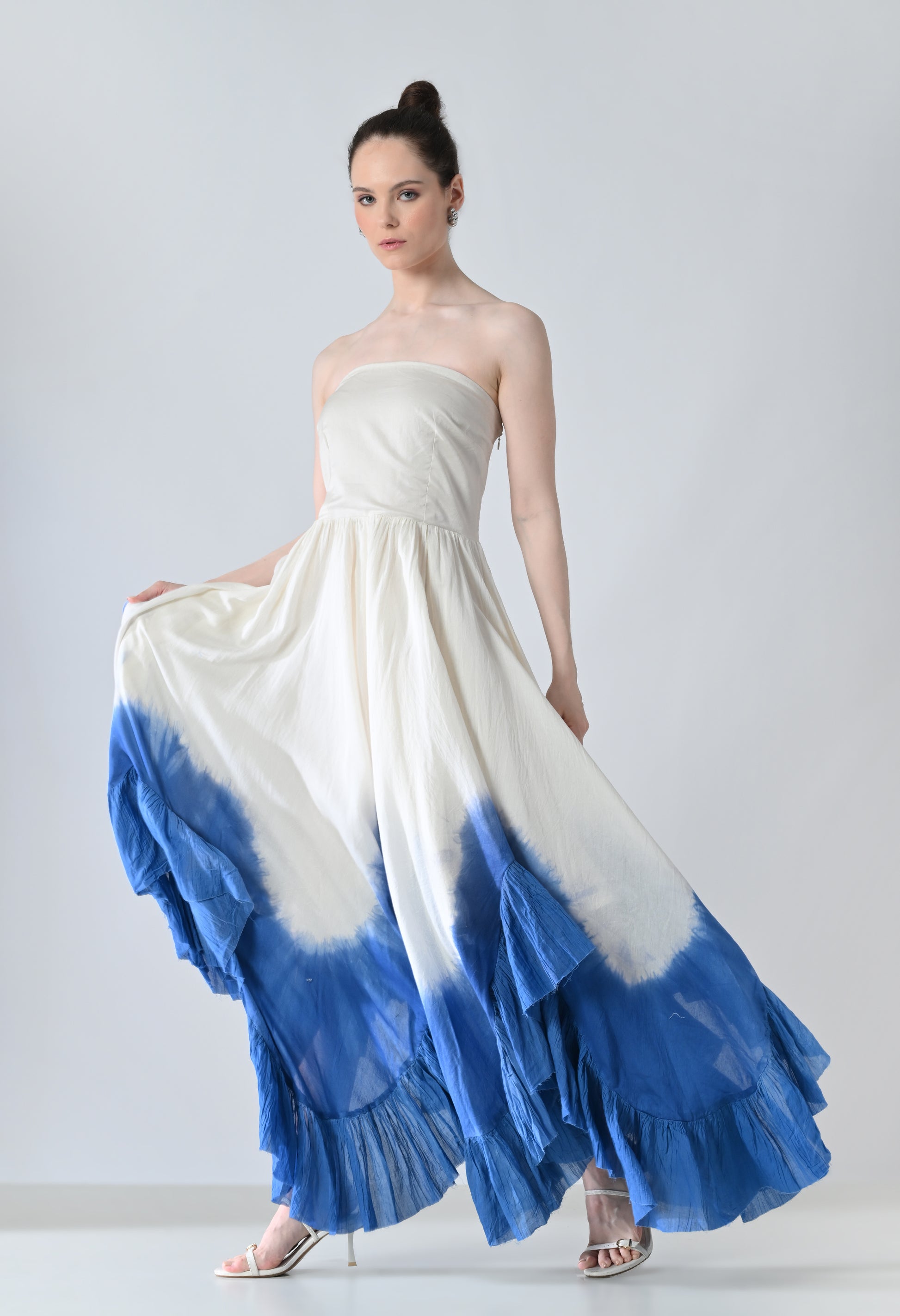 Deep dye dress