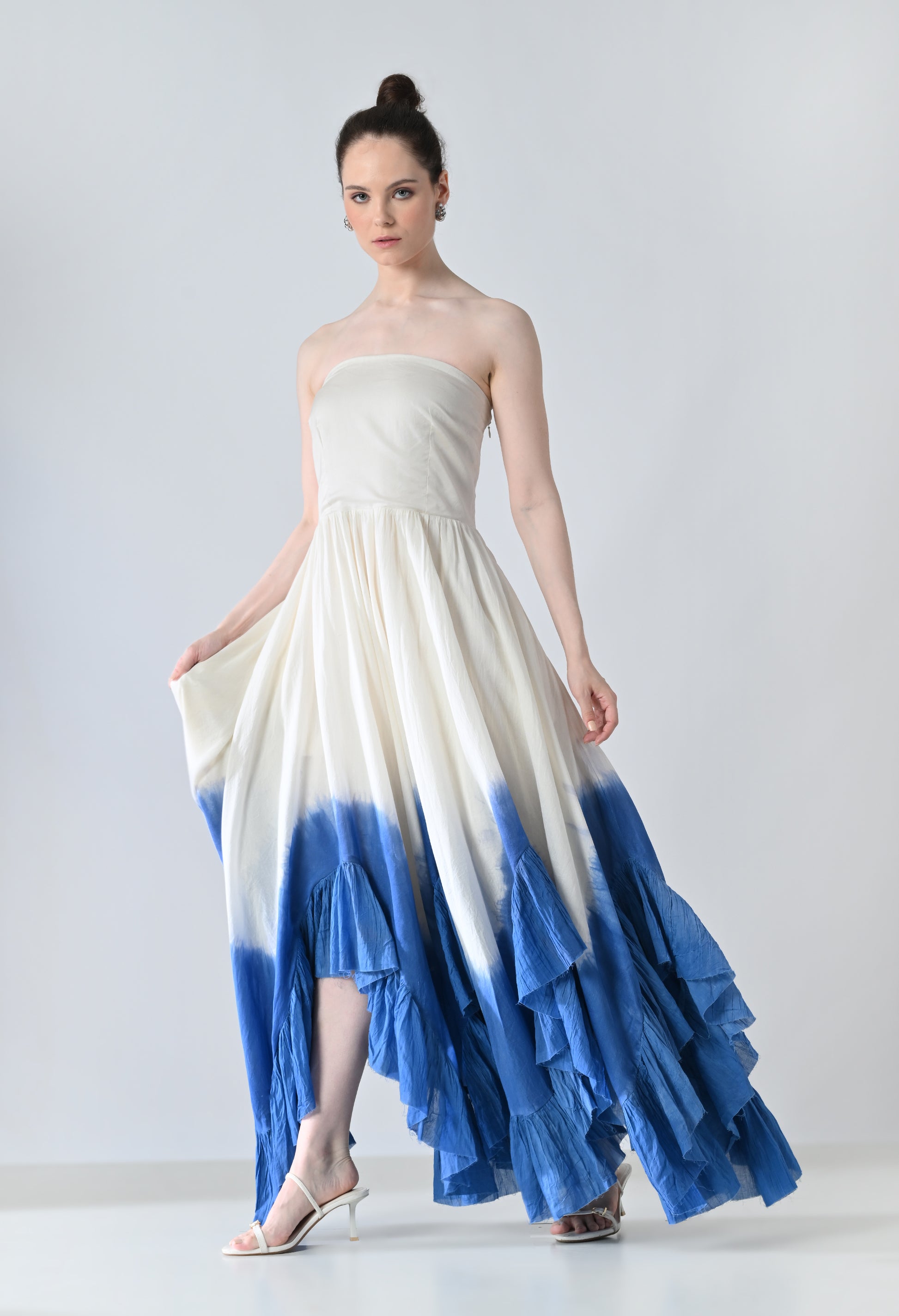 Deep dye dress