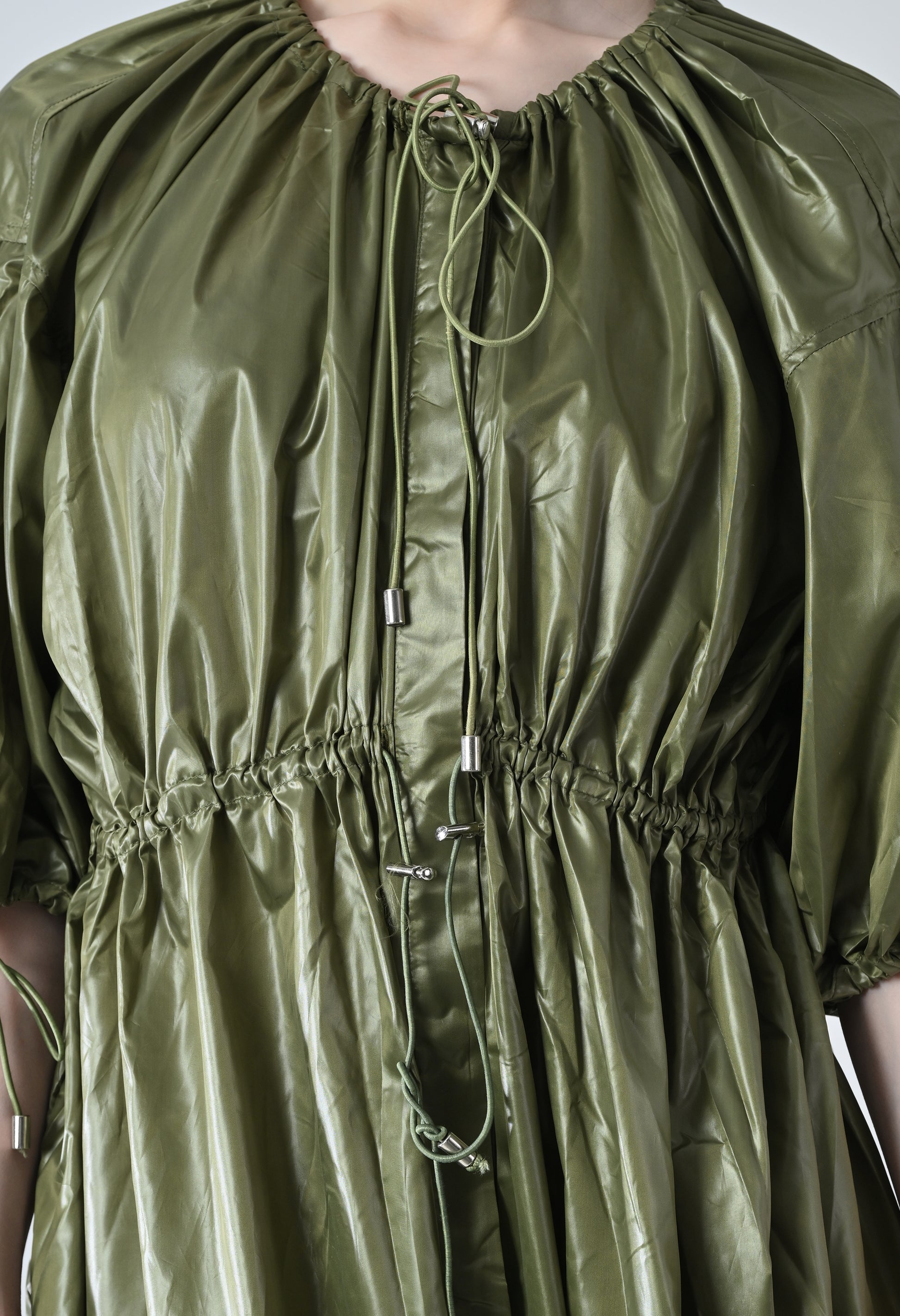 samant chauhan utility shirt dress Anthropologie Samant Chauhan Utility Shirt Dress XXS Metallic Slate Maxi Pocket