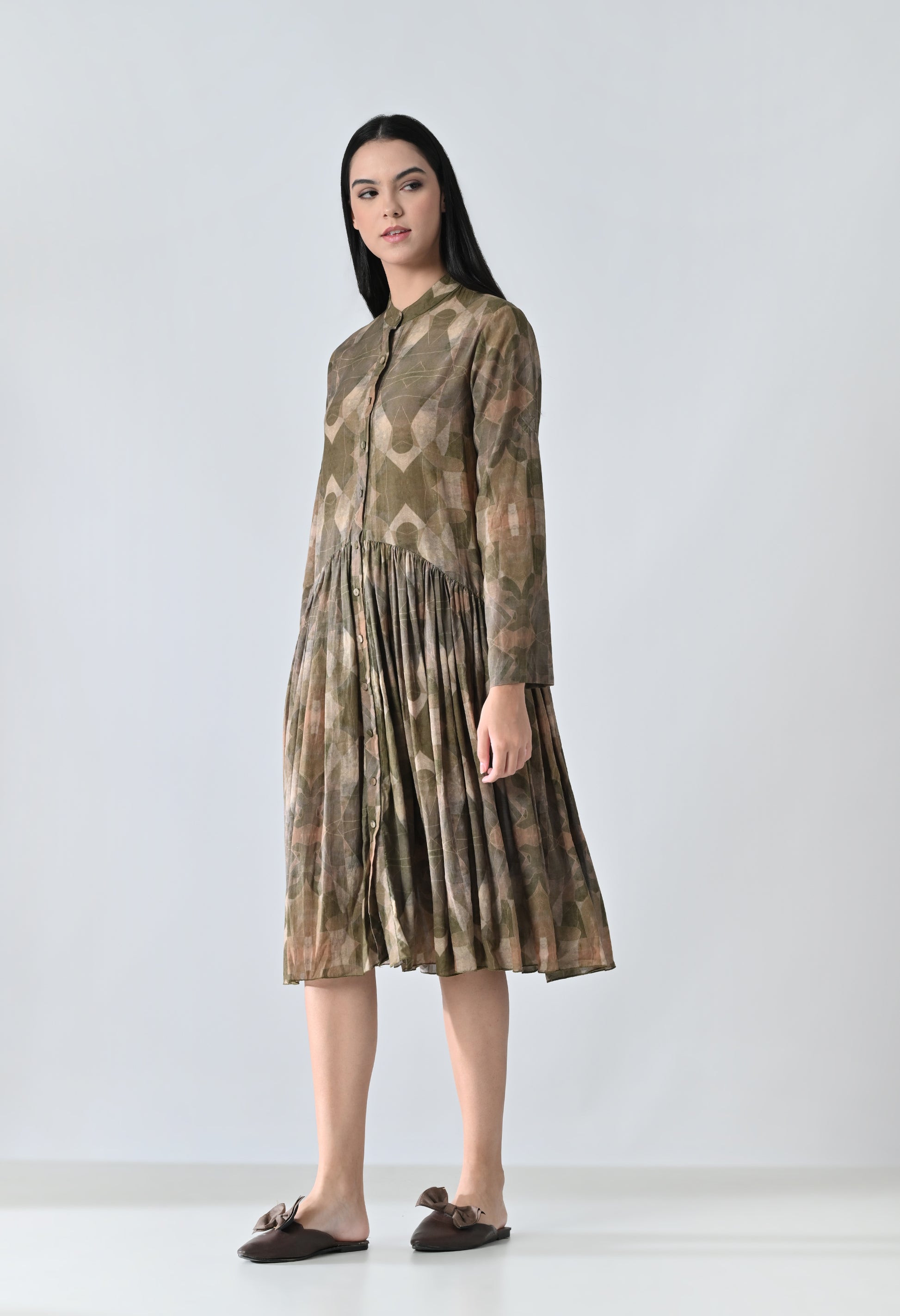 Dusty bloom dress