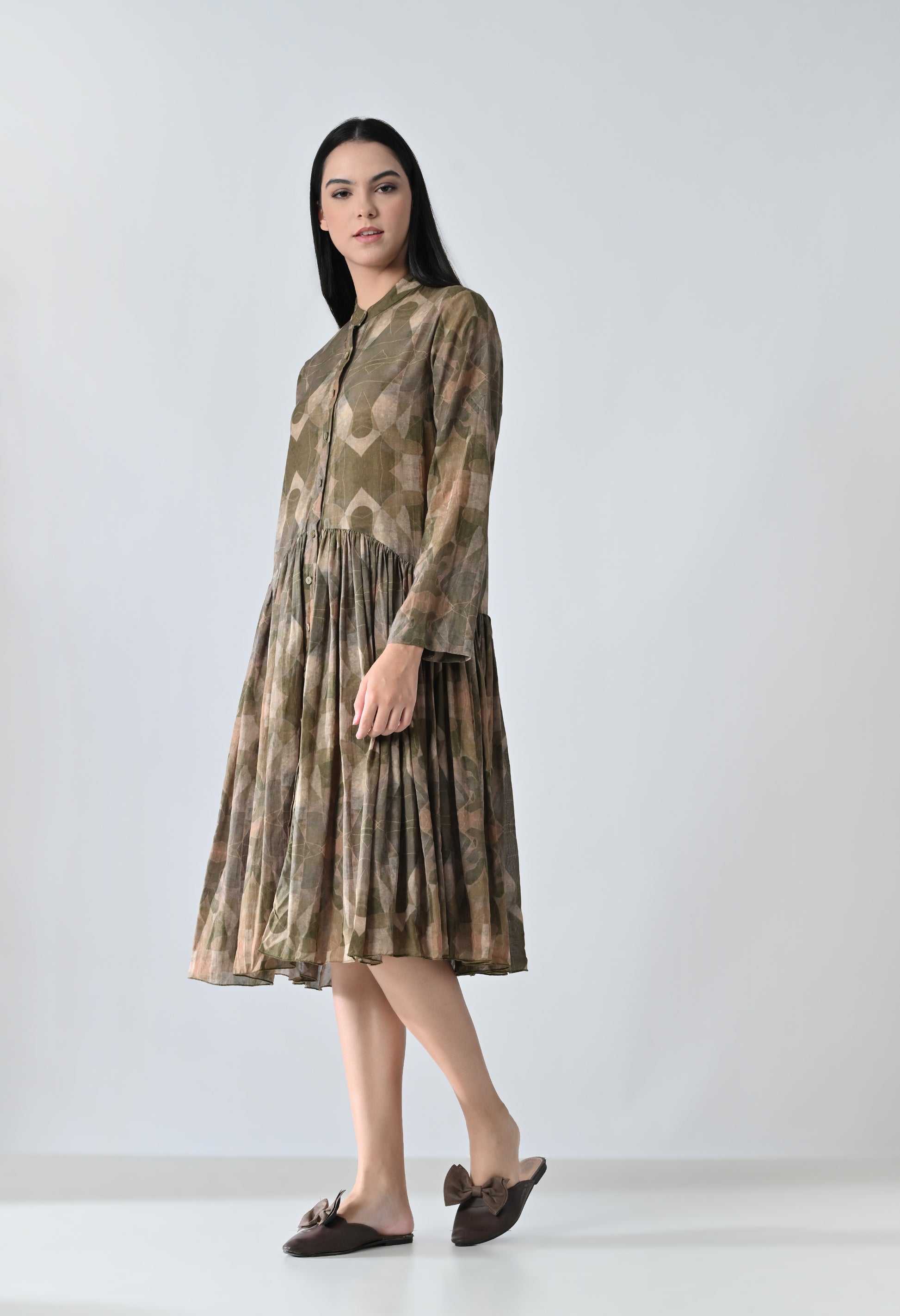 Dusty bloom dress