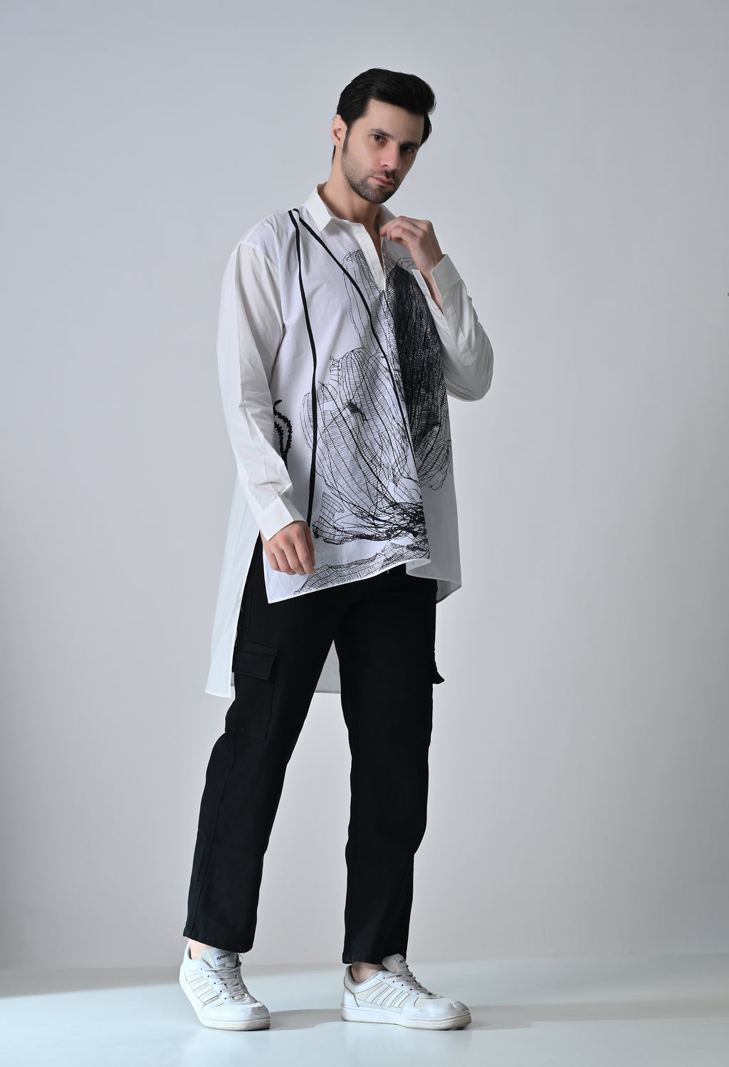 Ink Symmetry shirt - samant chauhan design 