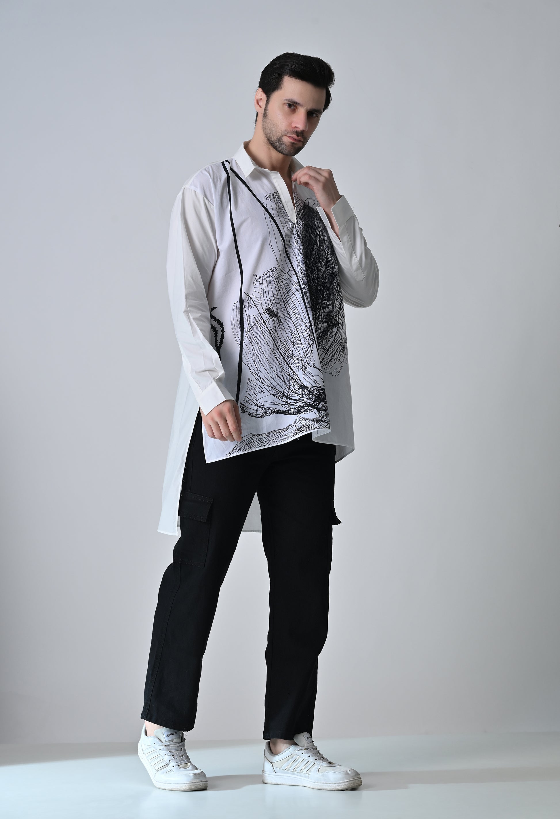 Ink Symmetry shirt - samant chauhan design 