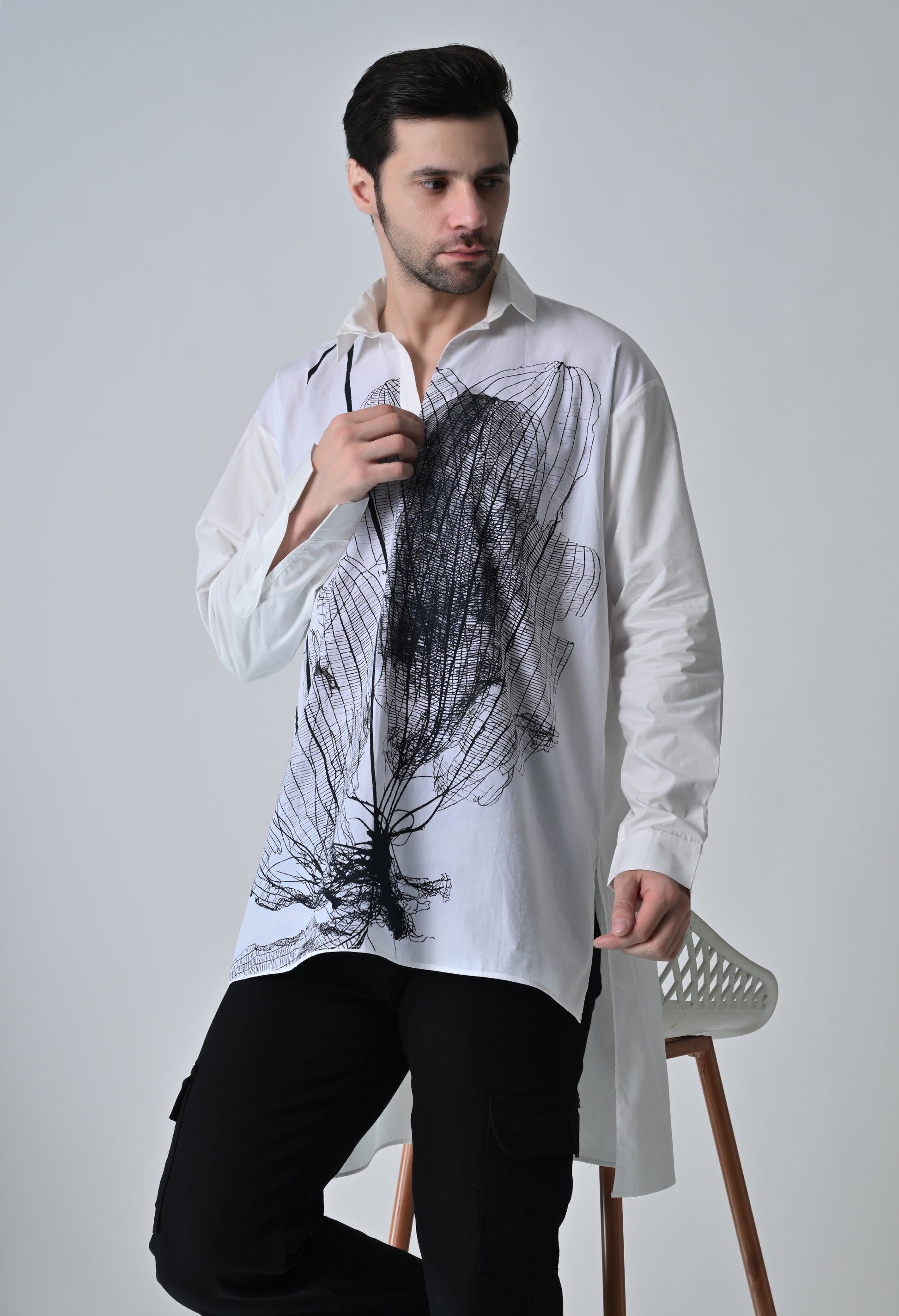 Ink Symmetry shirt - samant chauhan design 