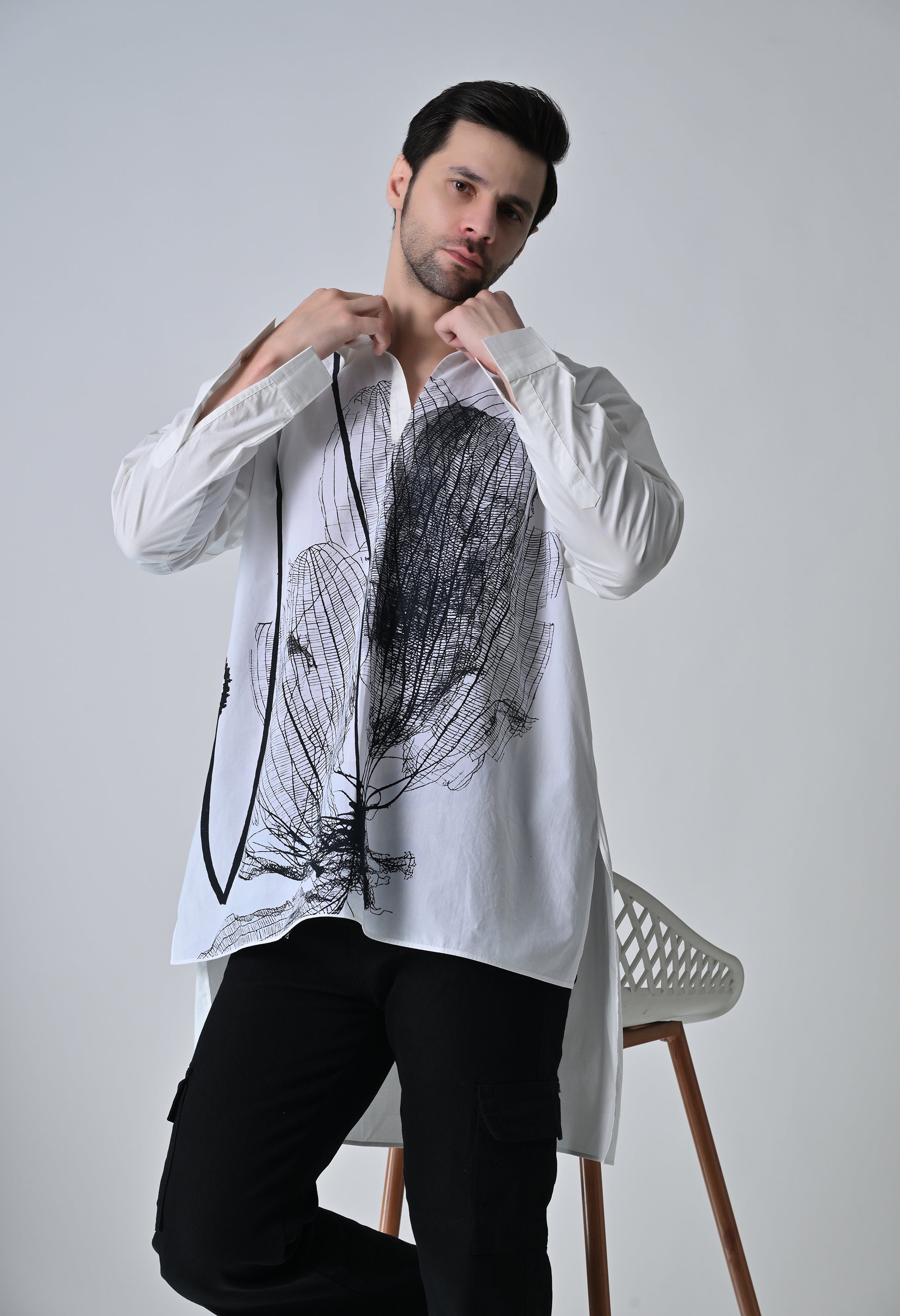 Ink Symmetry shirt - samant chauhan design 