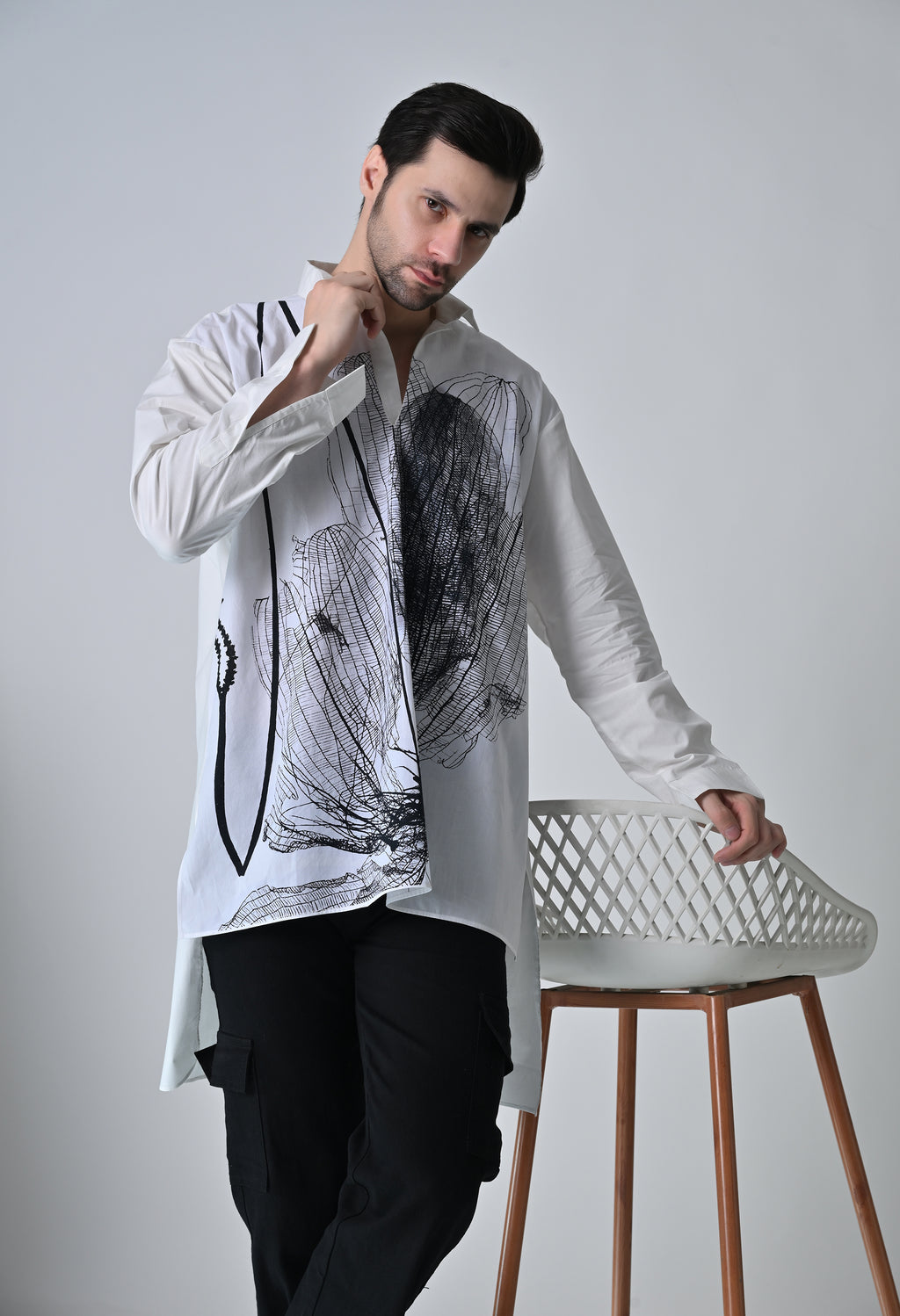 Ink Symmetry shirt - samant chauhan design 