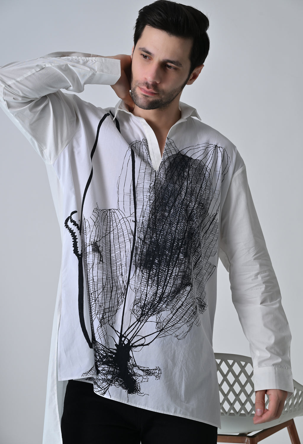 Ink Symmetry shirt - samant chauhan design 