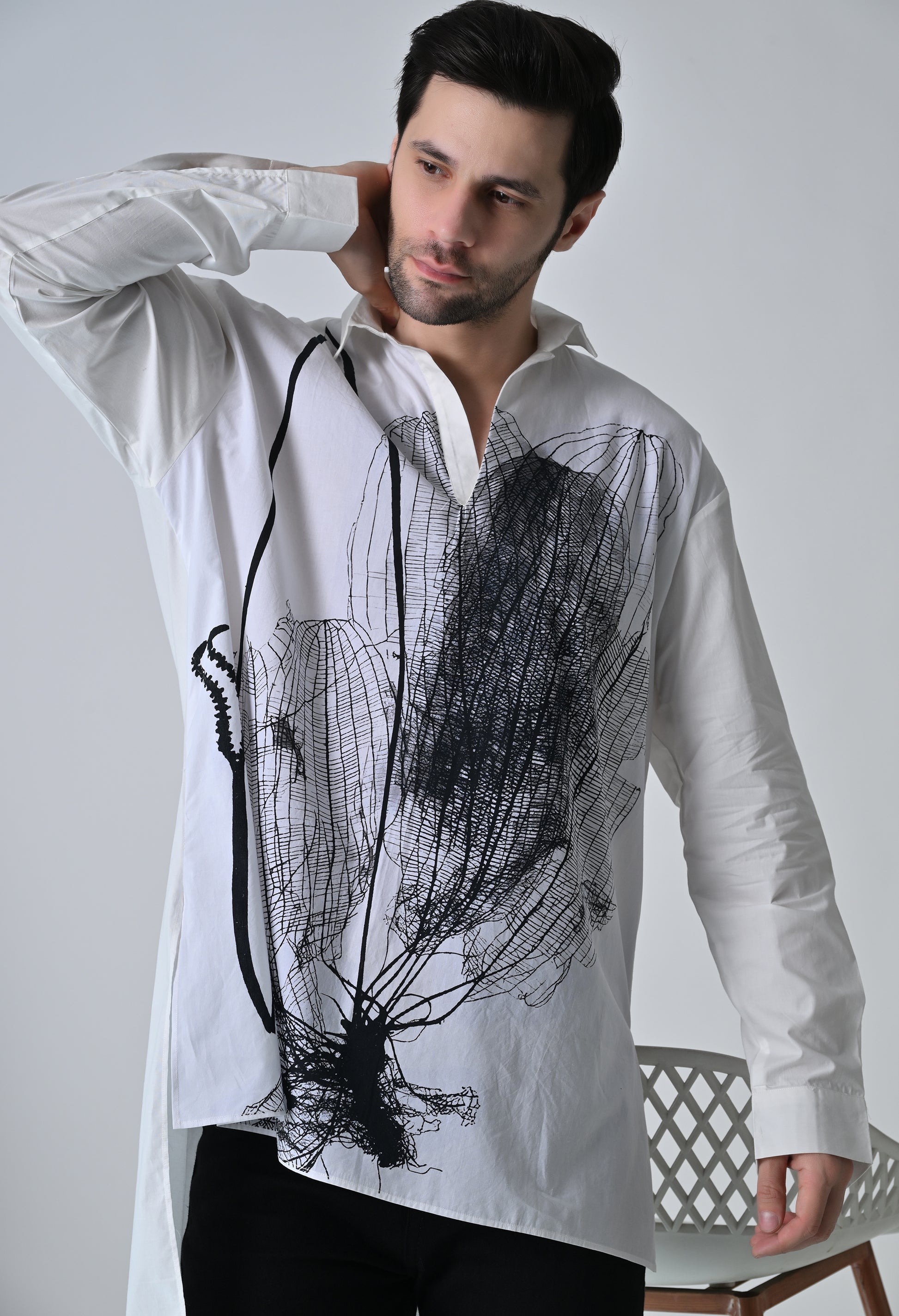 Ink Symmetry shirt - samant chauhan design 