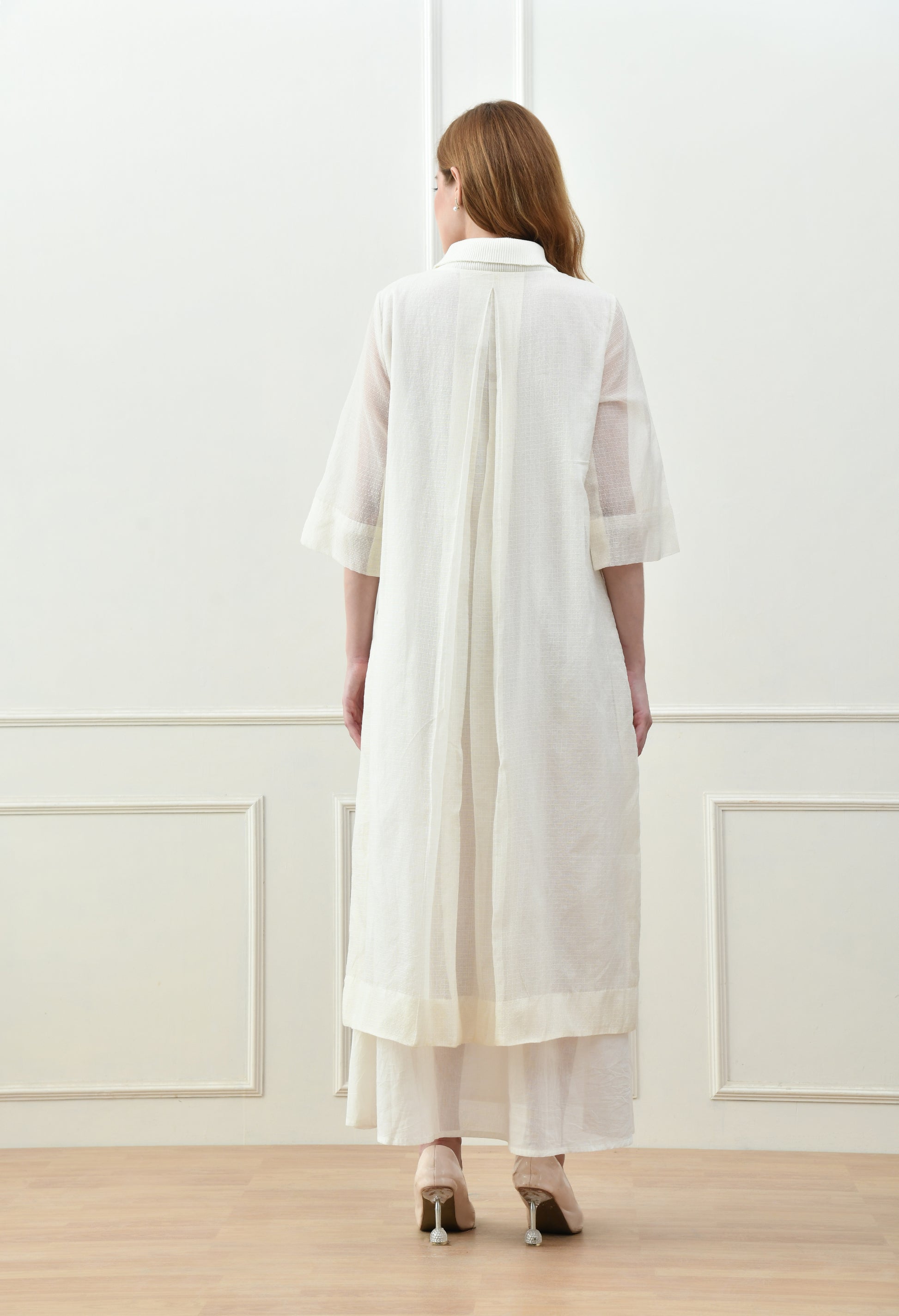 Classic collar dress