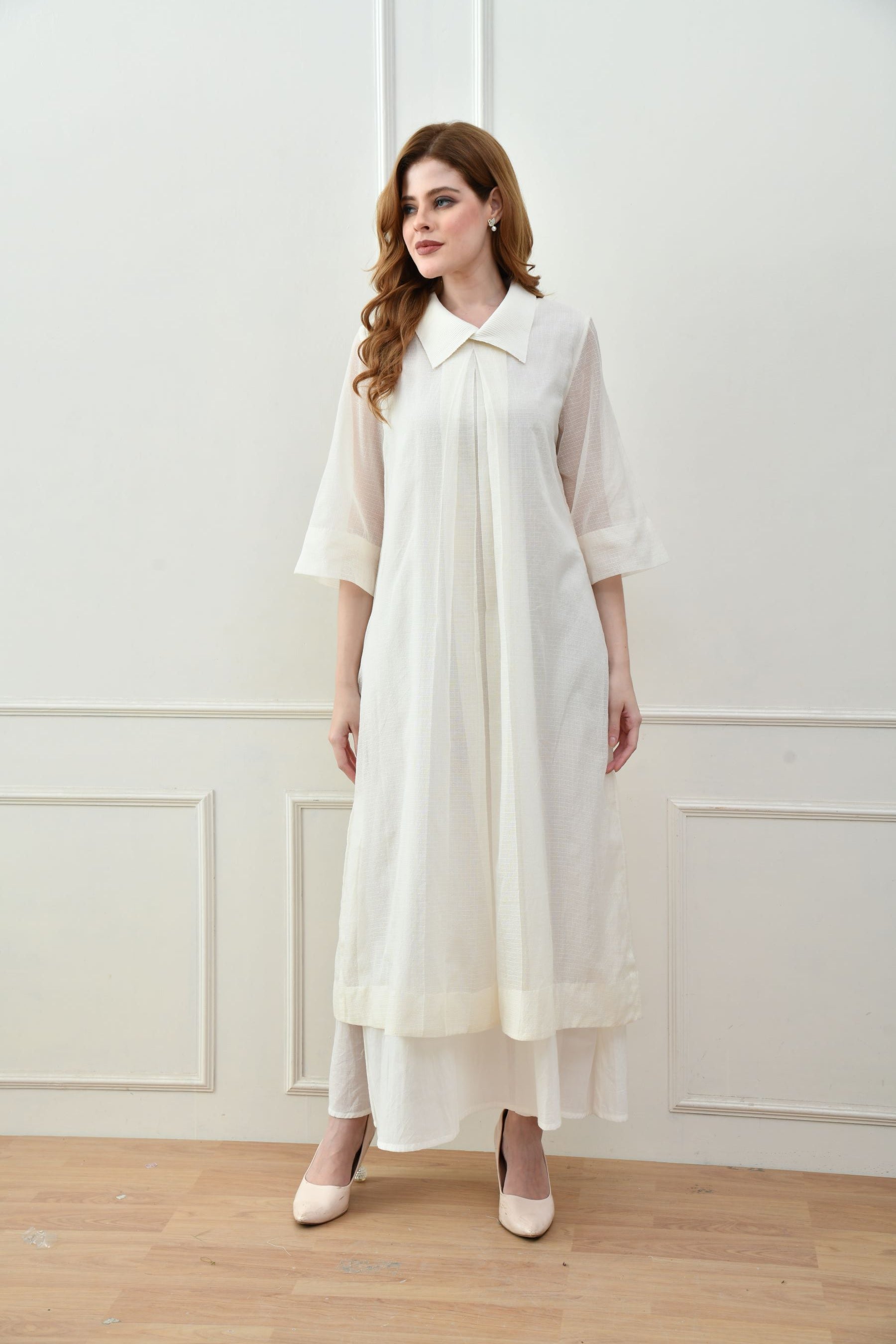 Classic collar dress - samant chauhan design 
