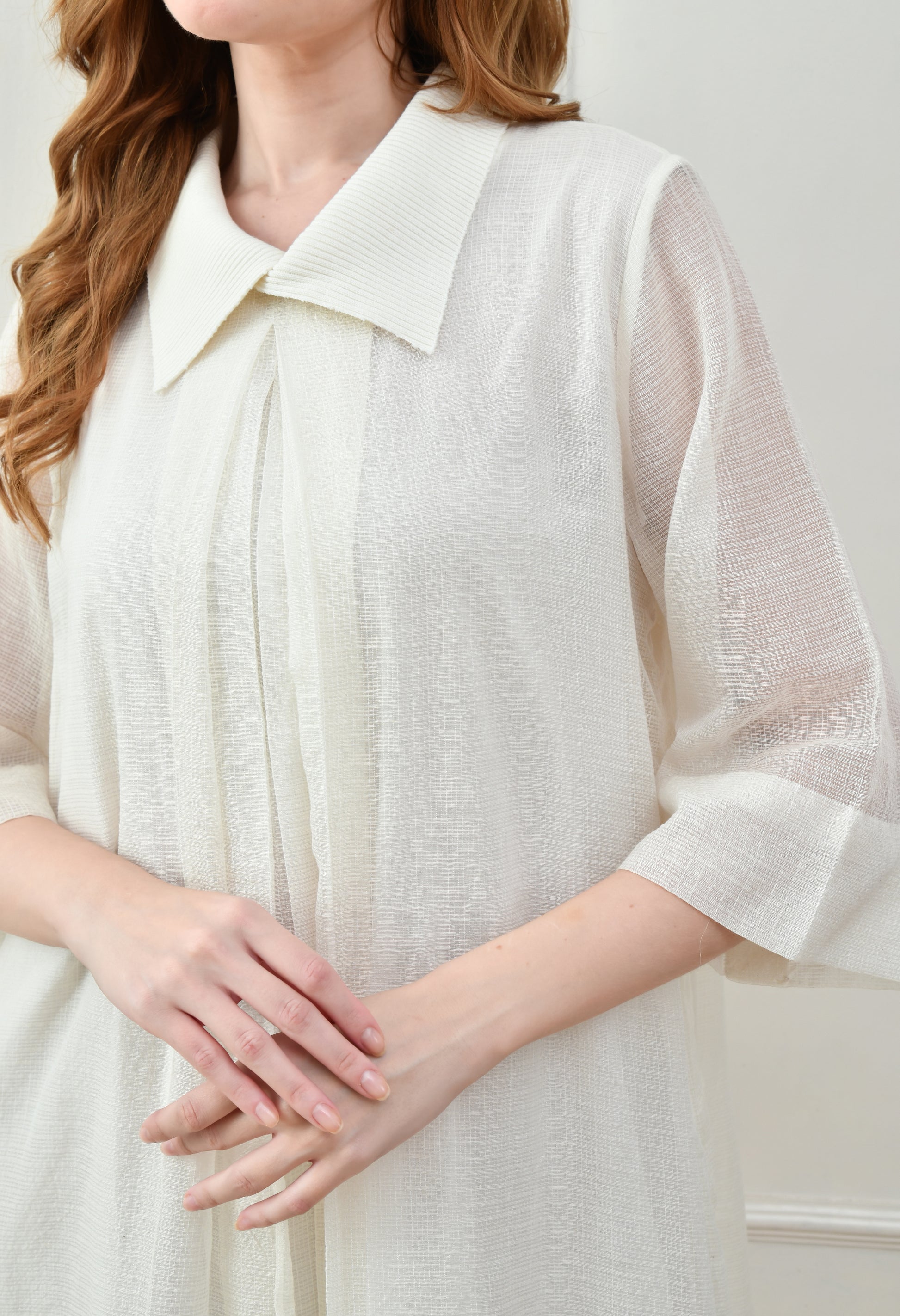 Classic collar dress