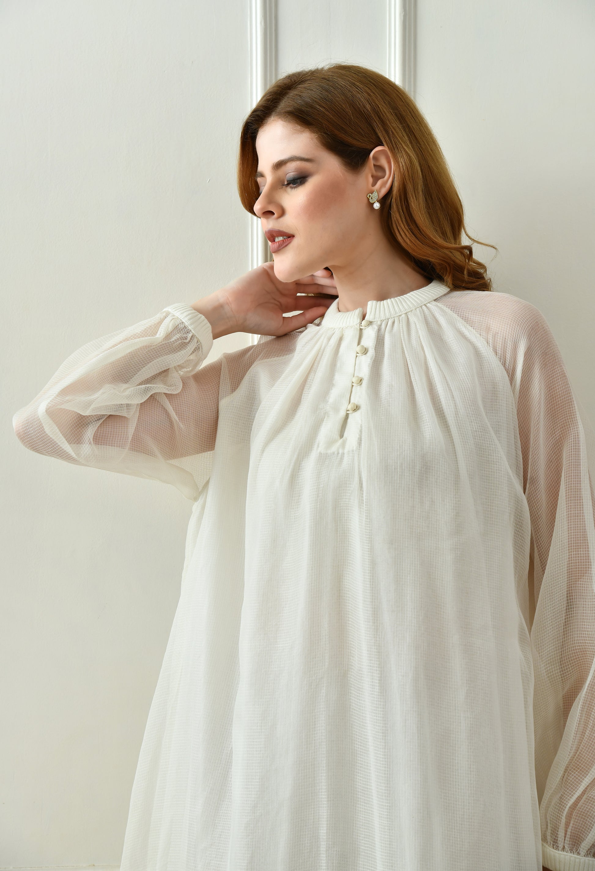 Ivory Kota Dress
