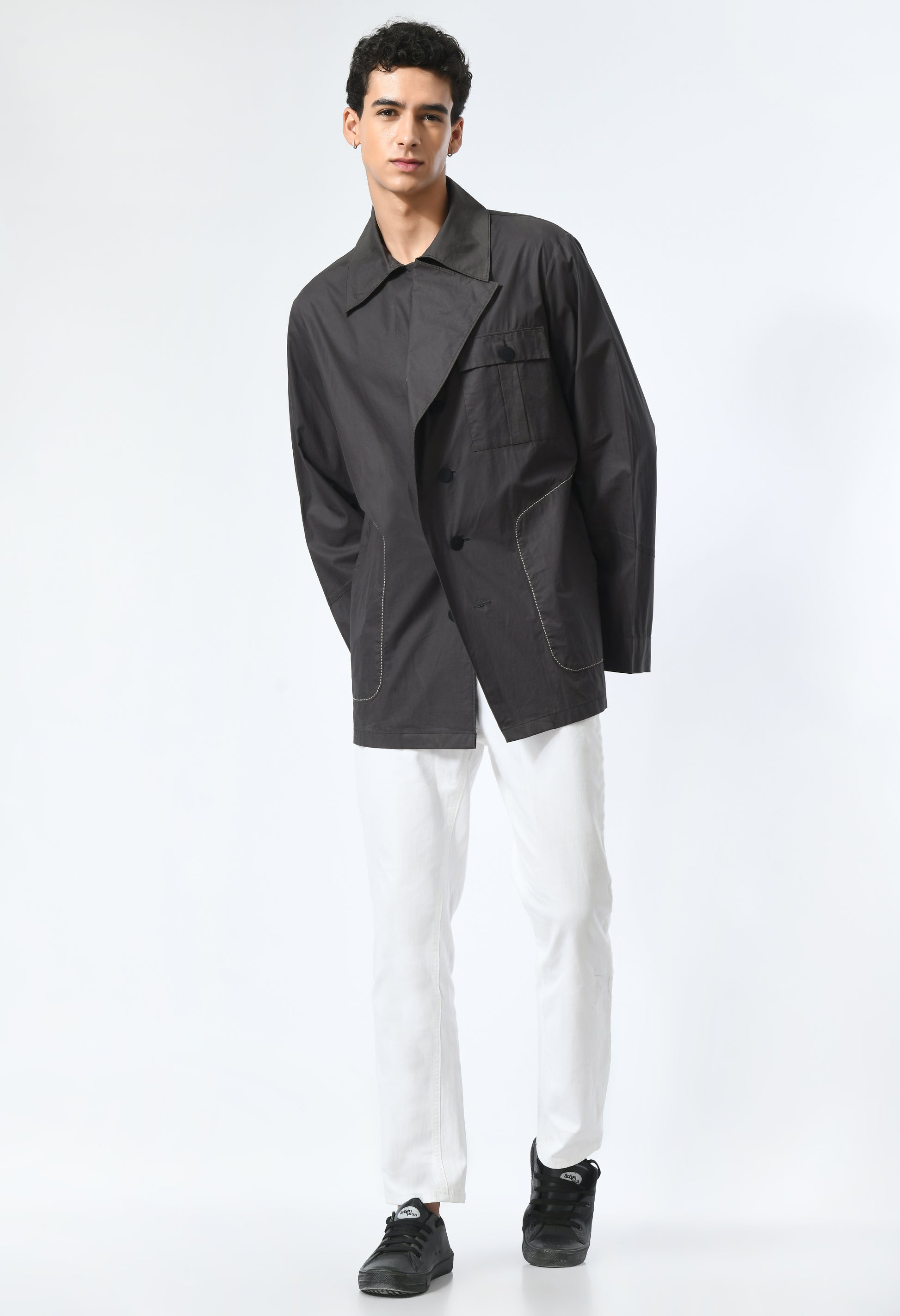 Noir Weave jacket