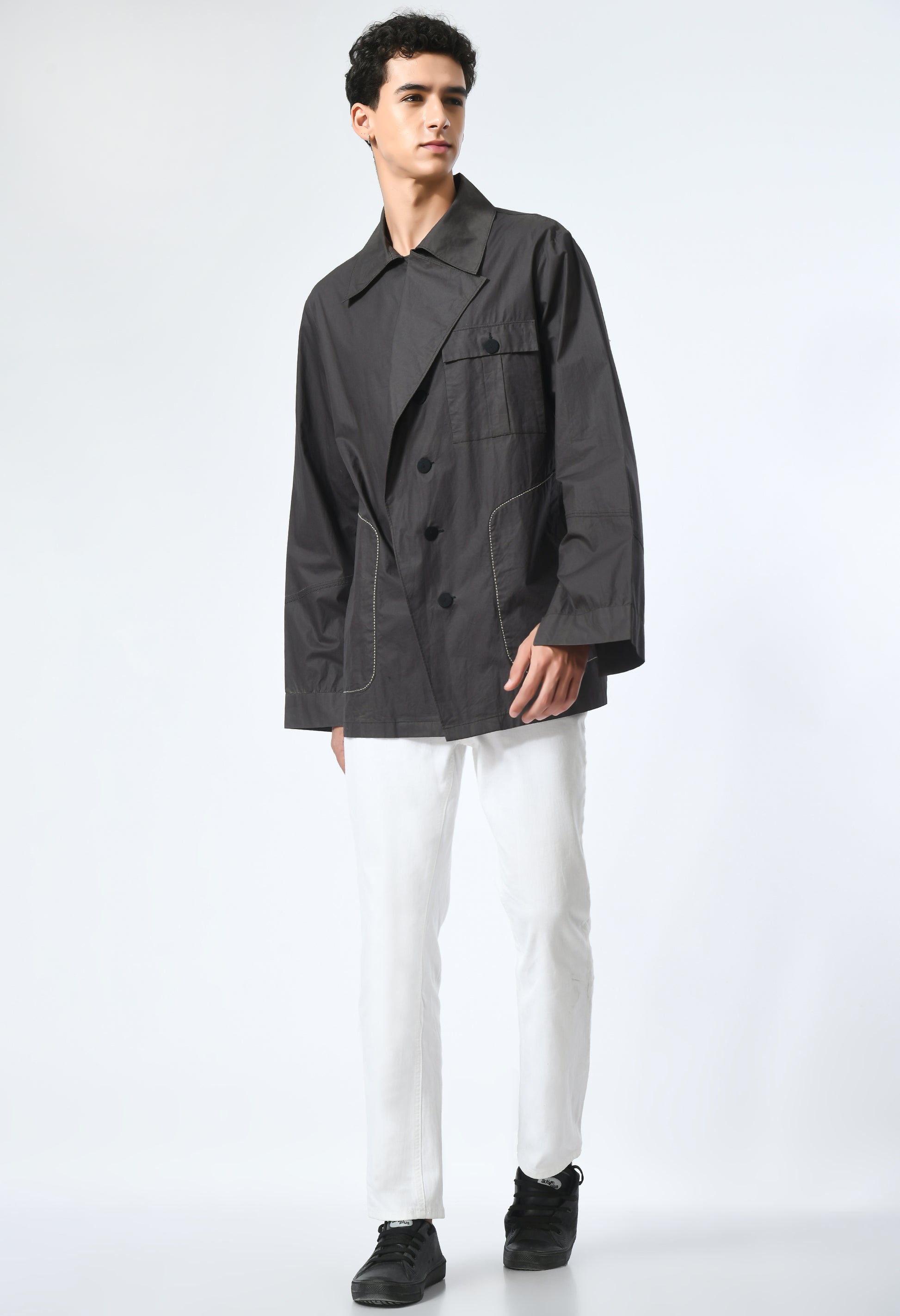 Noir Weave jacket
