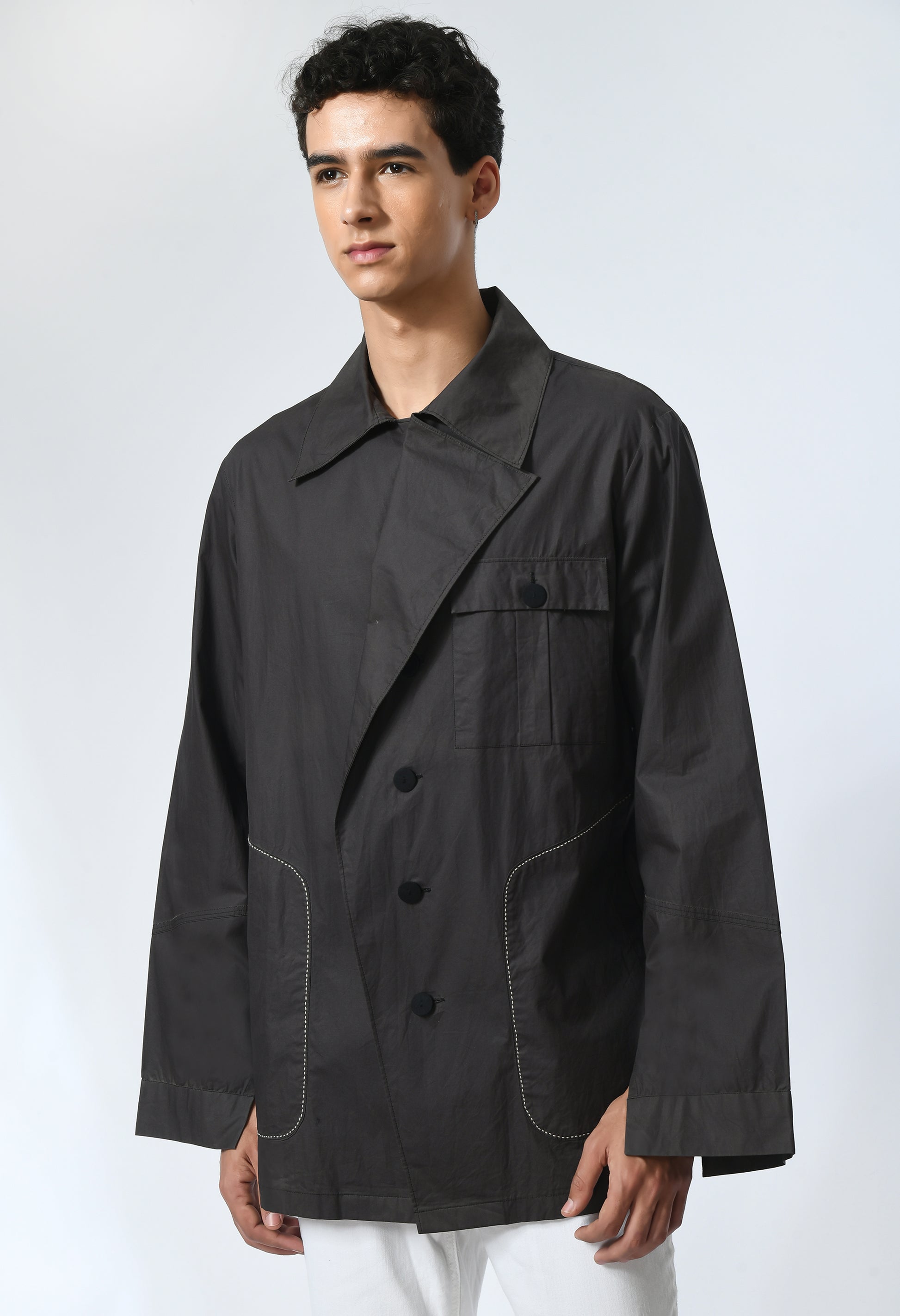 Noir Weave jacket