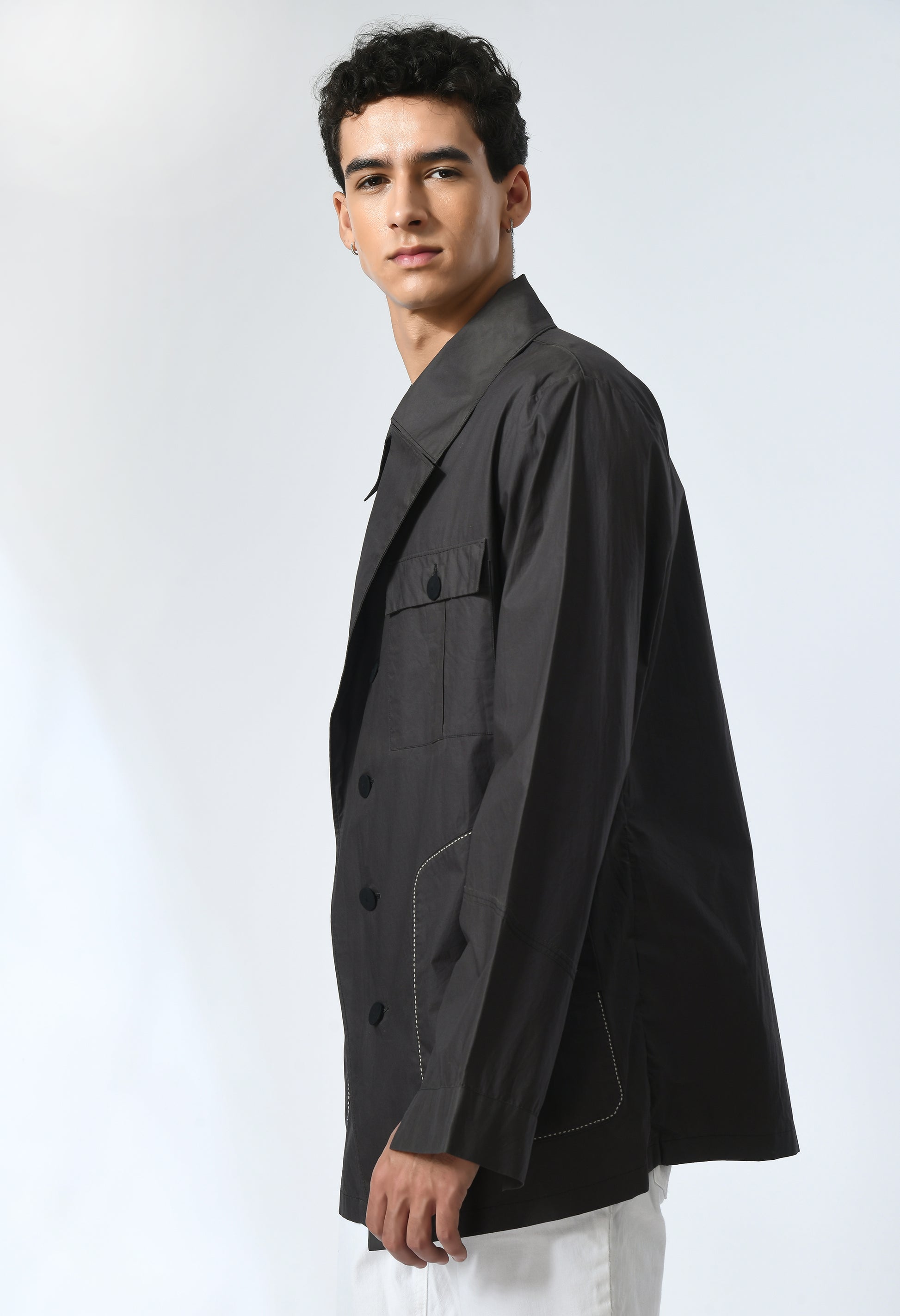 Noir Weave jacket
