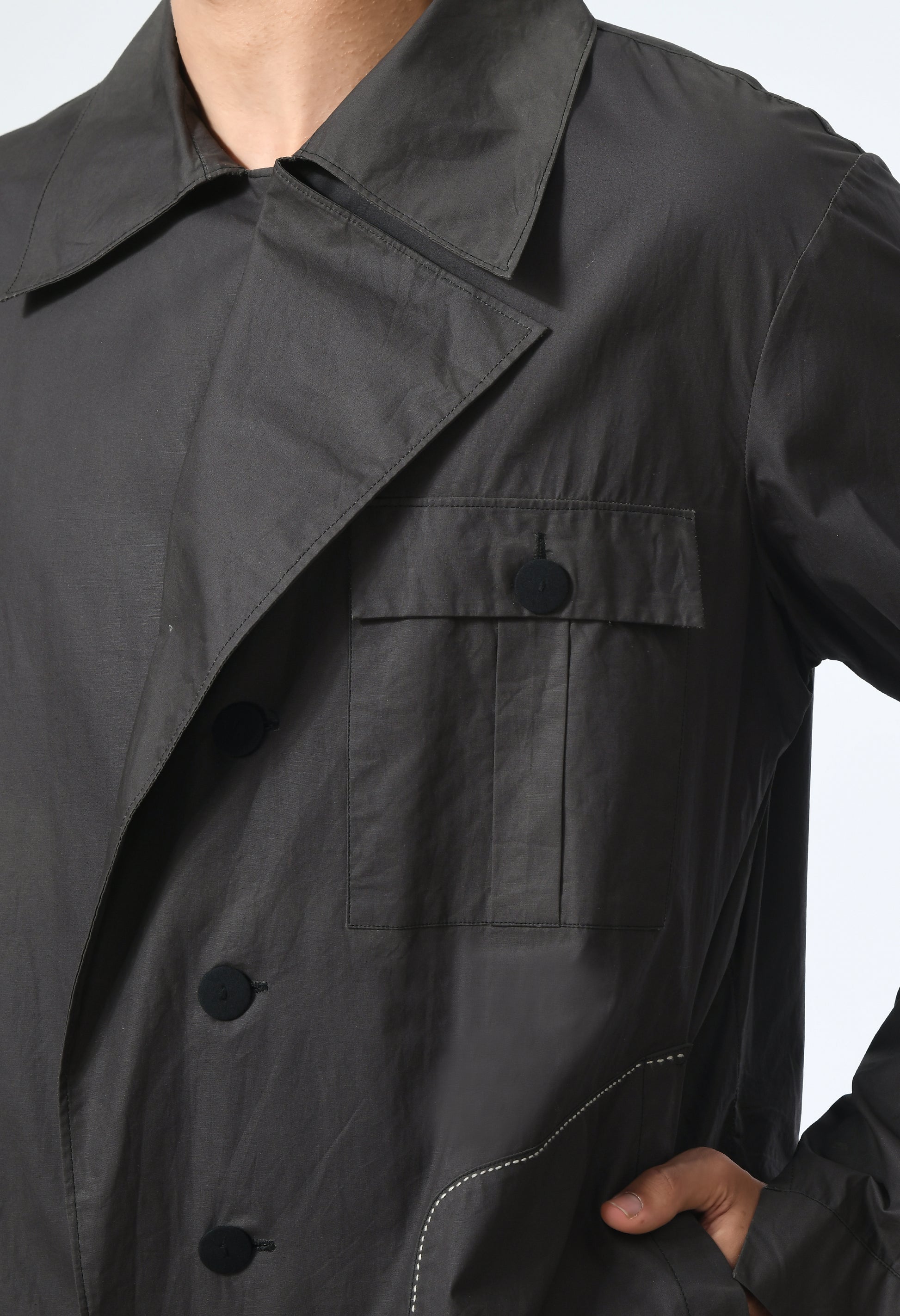 Noir Weave jacket
