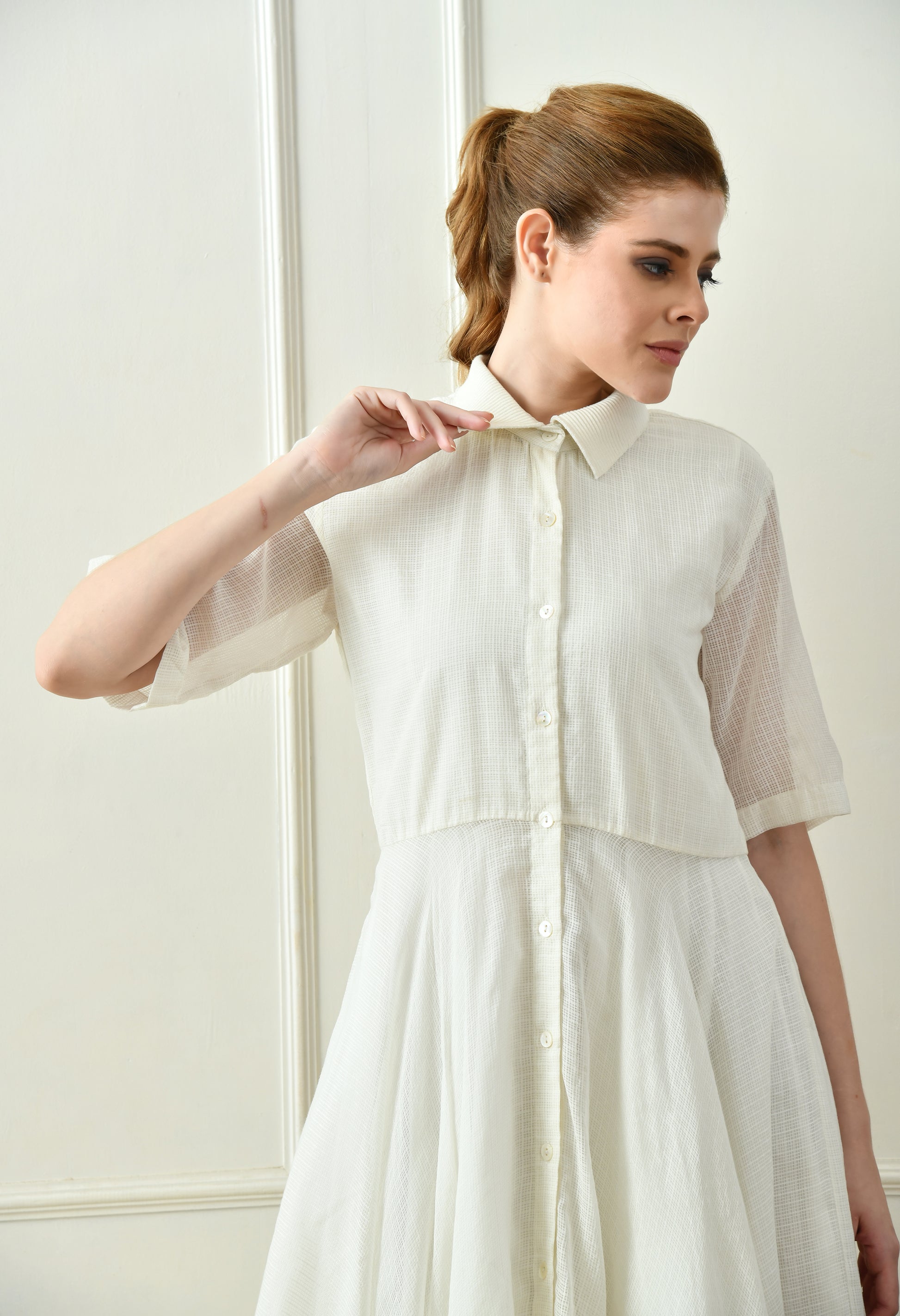 Light Kota Dress