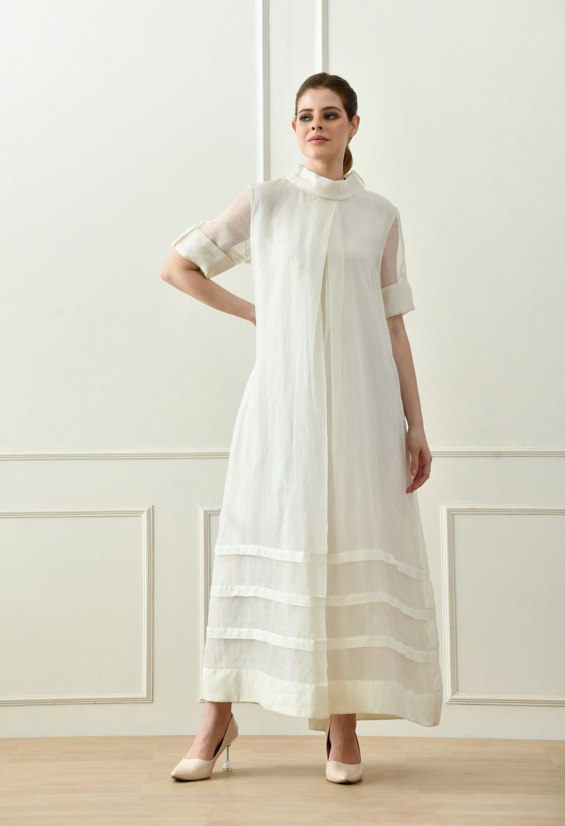 Refined High Neck dress