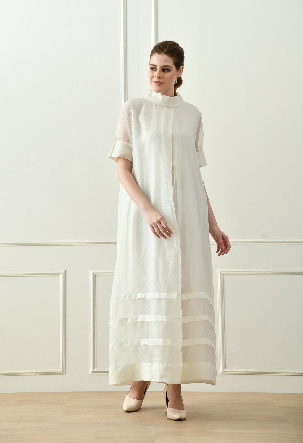 Refined High Neck dress
