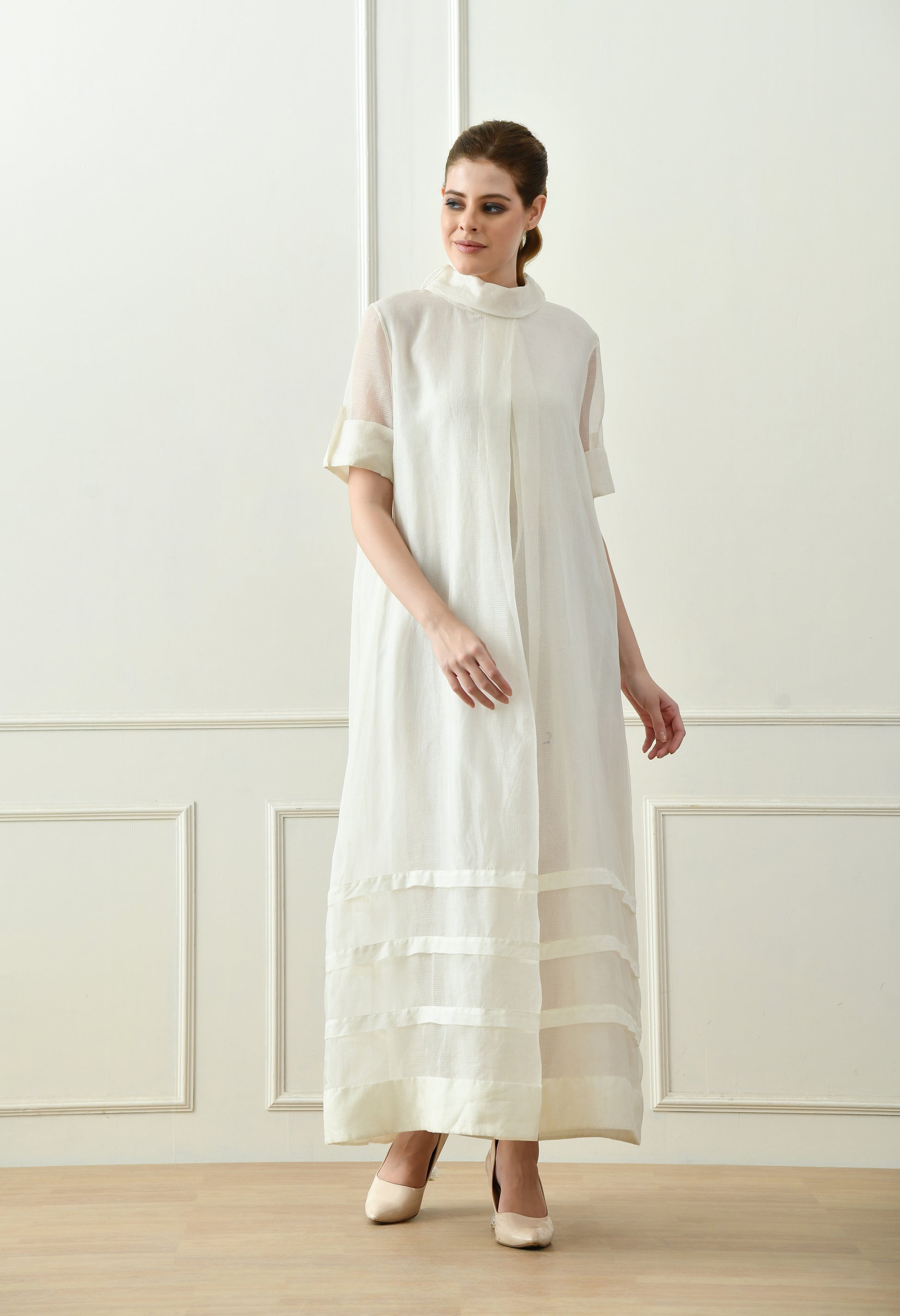 Refined High Neck dress