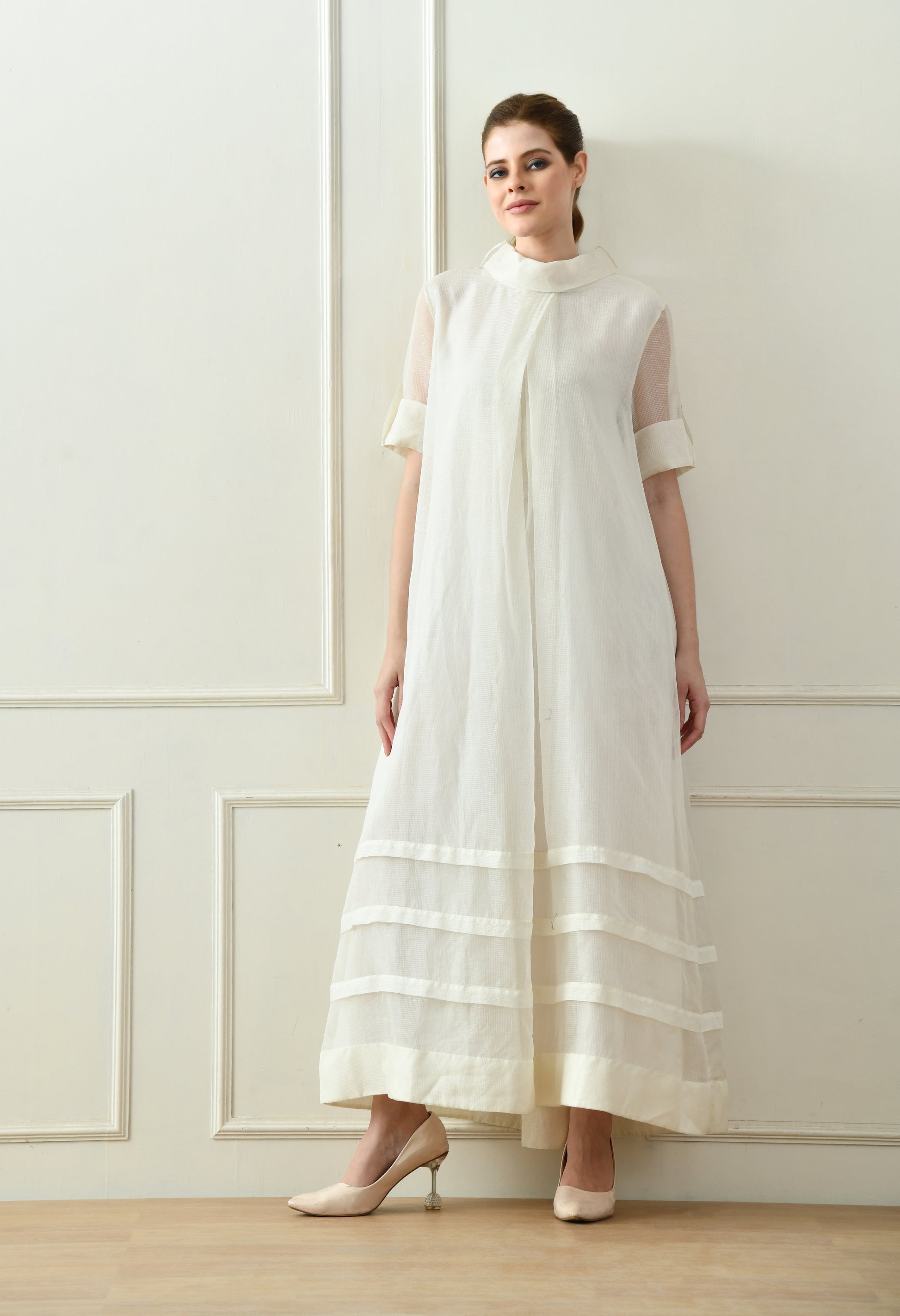 Refined High Neck dress