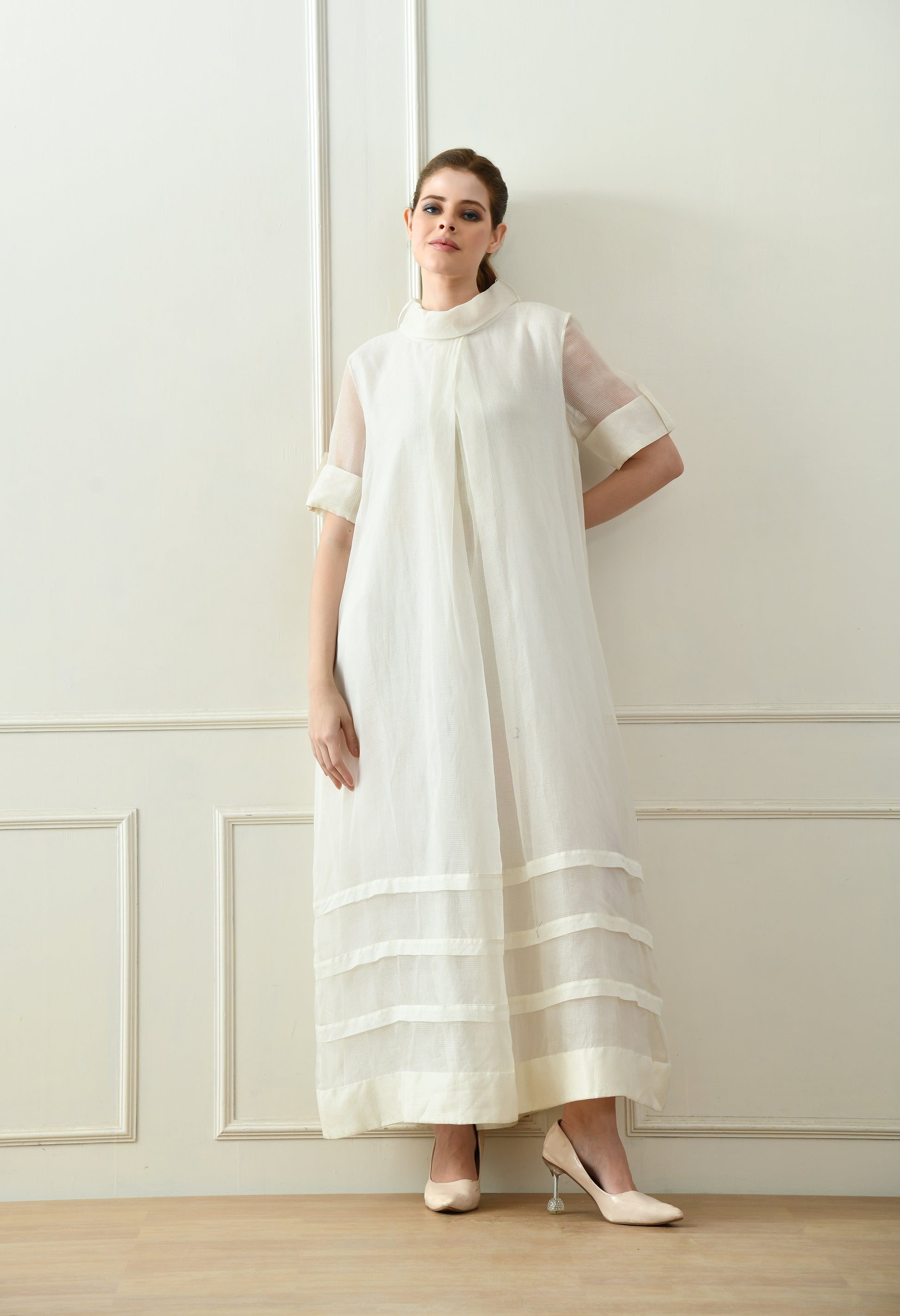 Refined High Neck dress