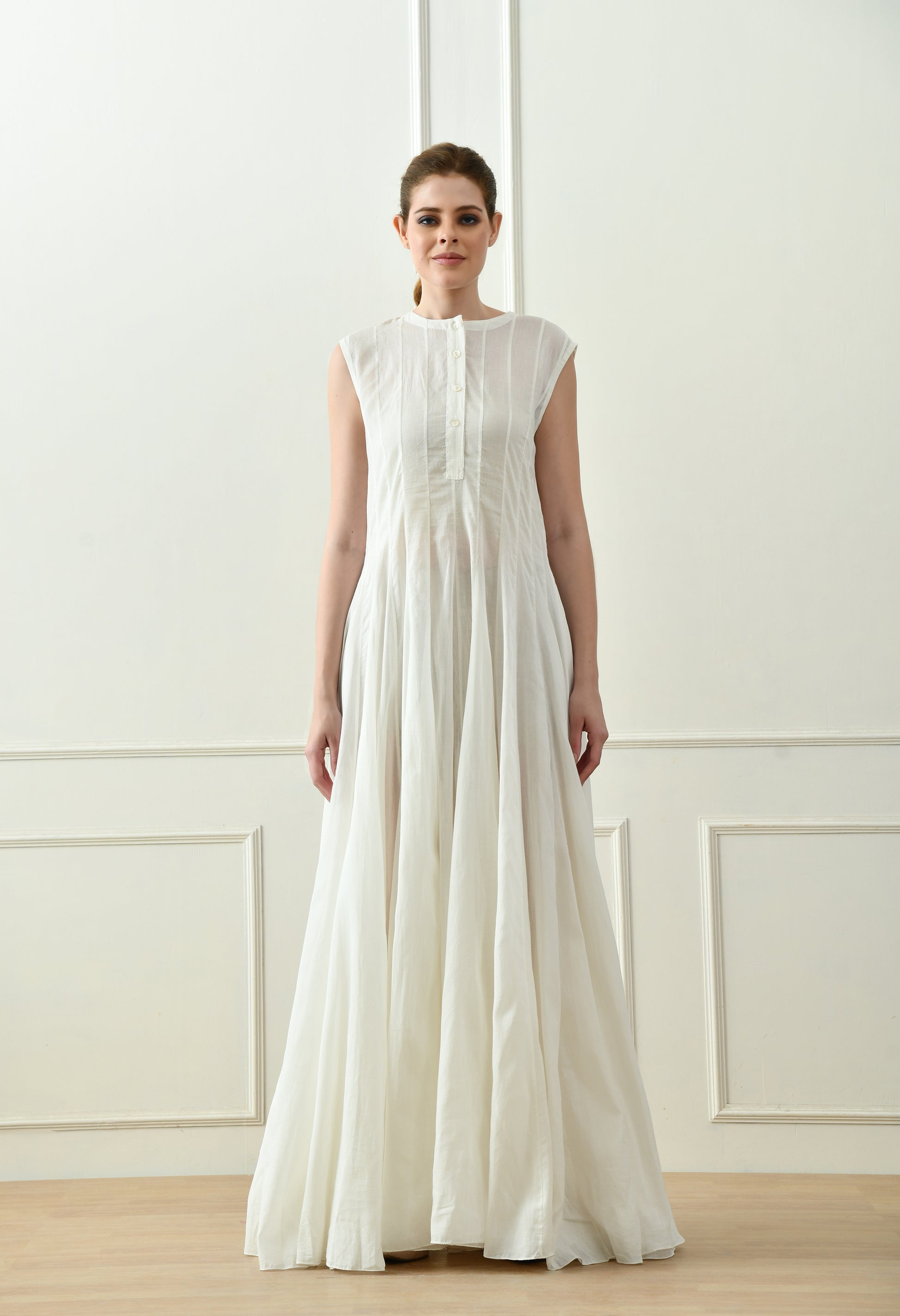 Cream kota dress