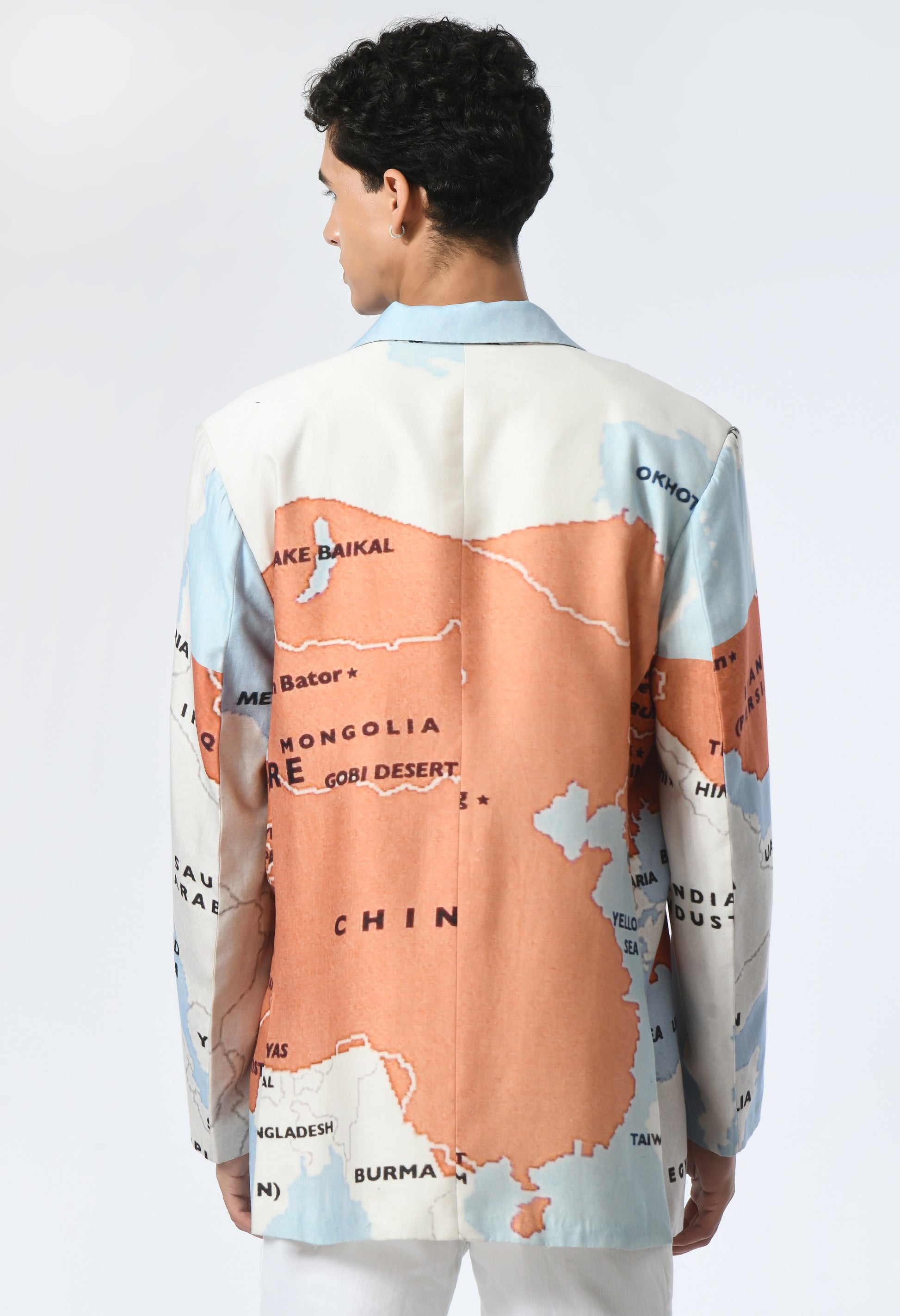 Printed Pulse jacket - samant chauhan design 