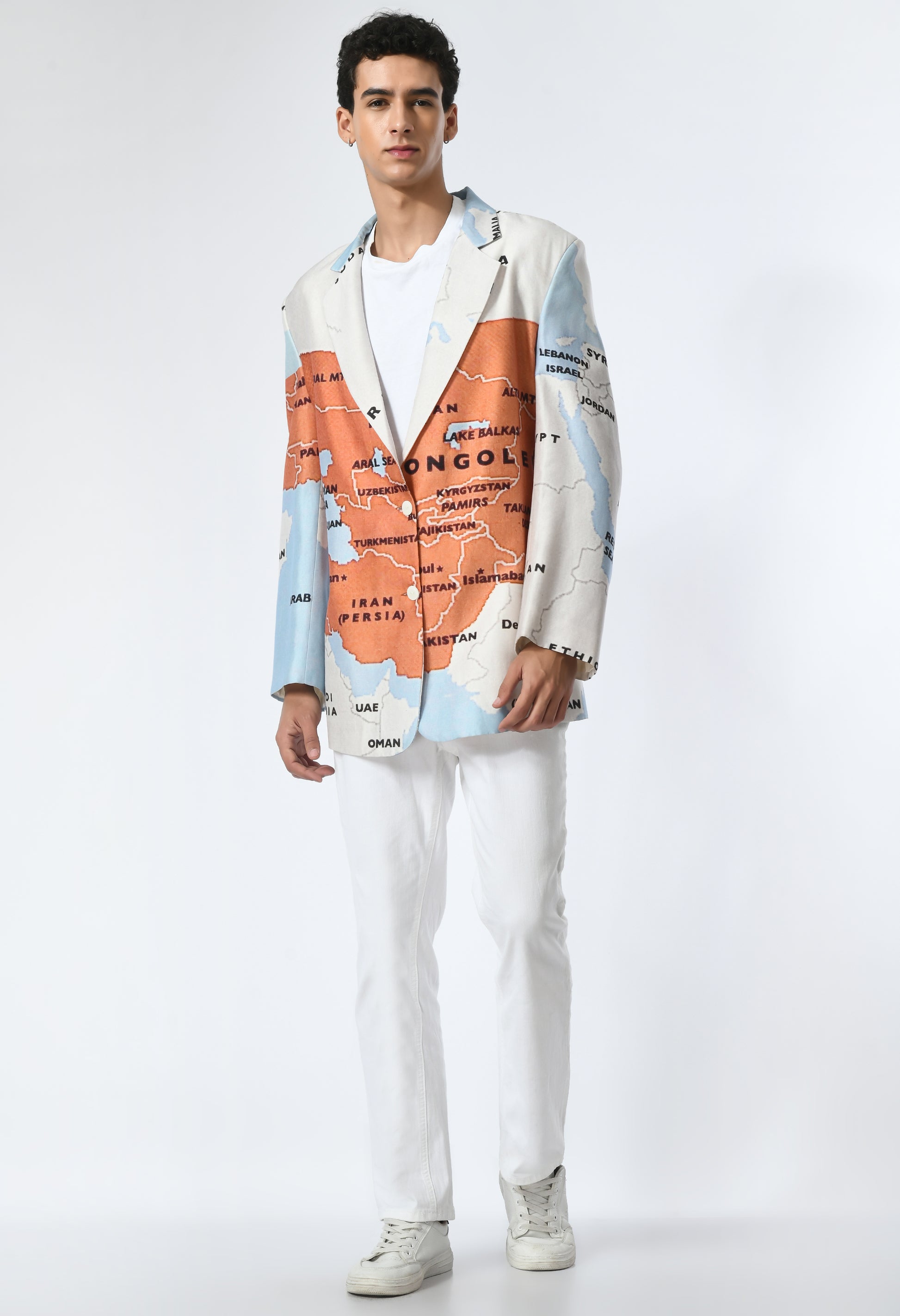 Printed Pulse jacket - samant chauhan design 