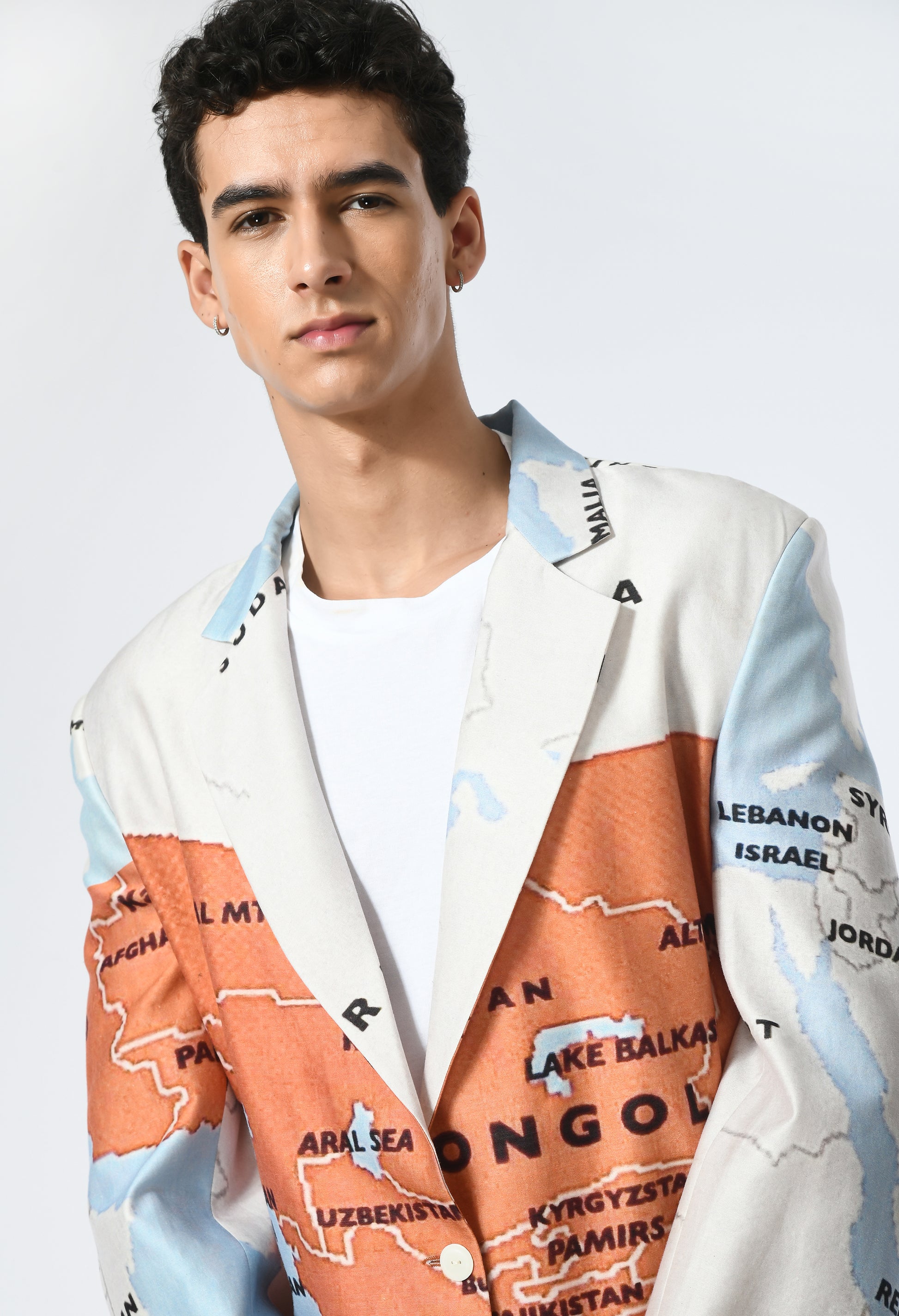 Printed Pulse jacket - samant chauhan design 