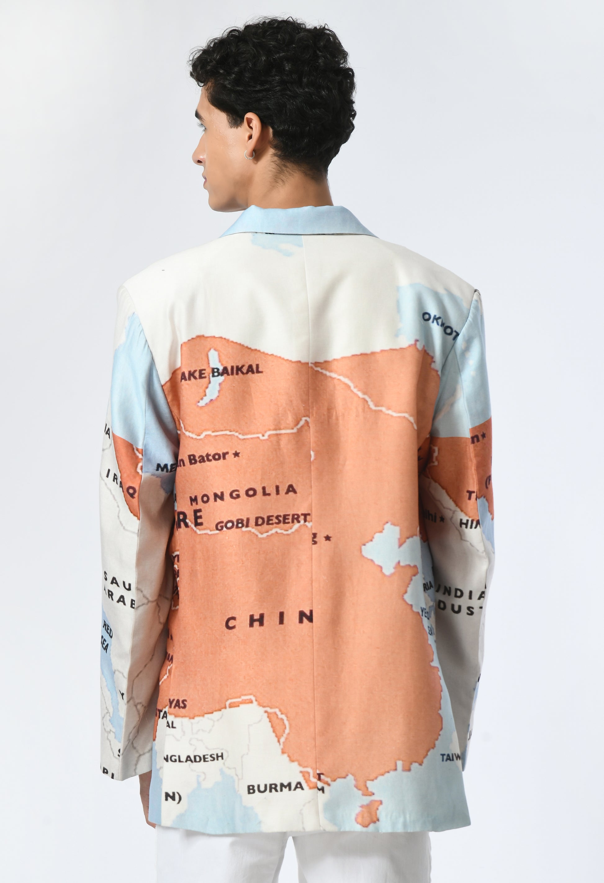 Printed Pulse jacket - samant chauhan design 