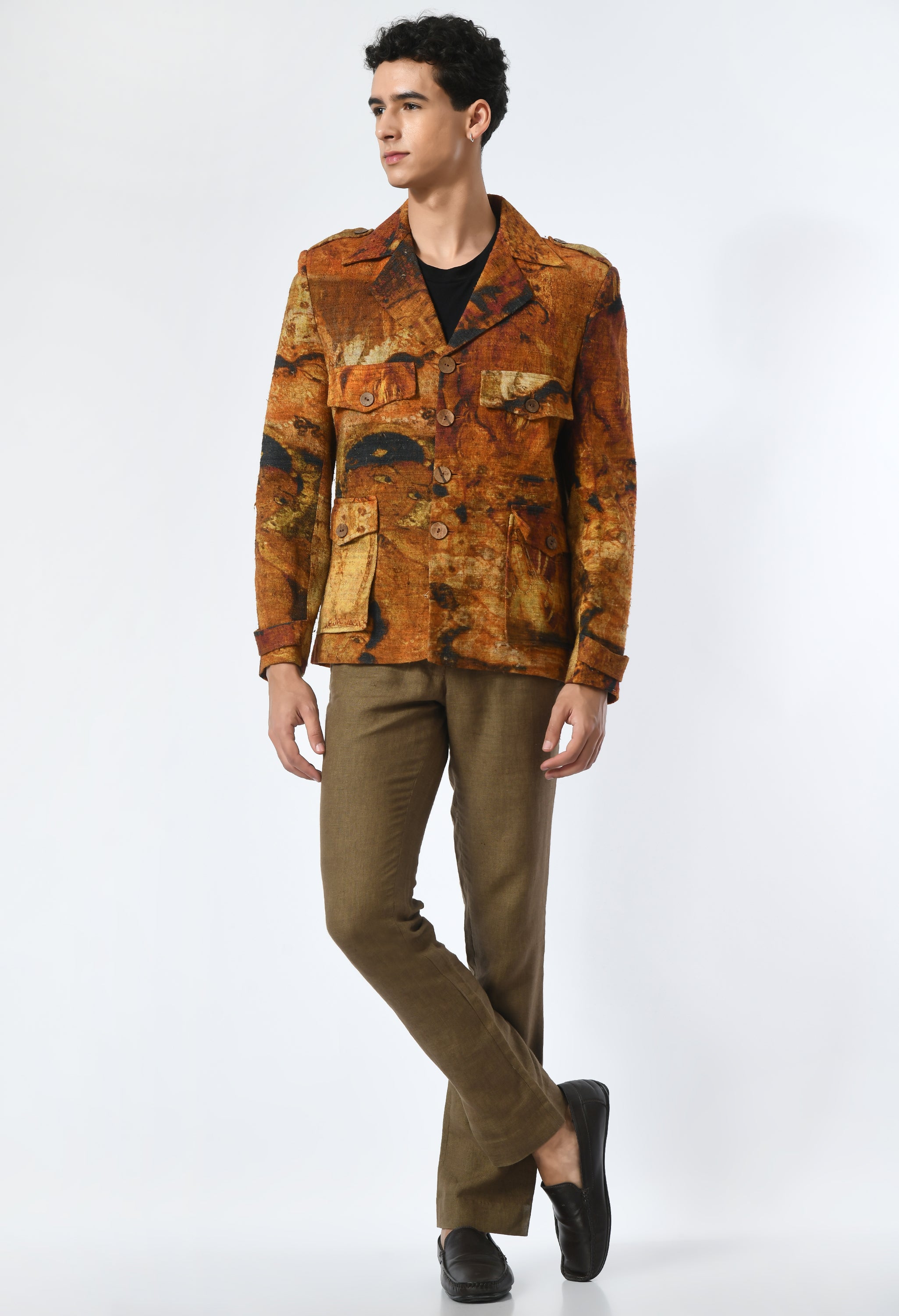Patterned Depth jacket