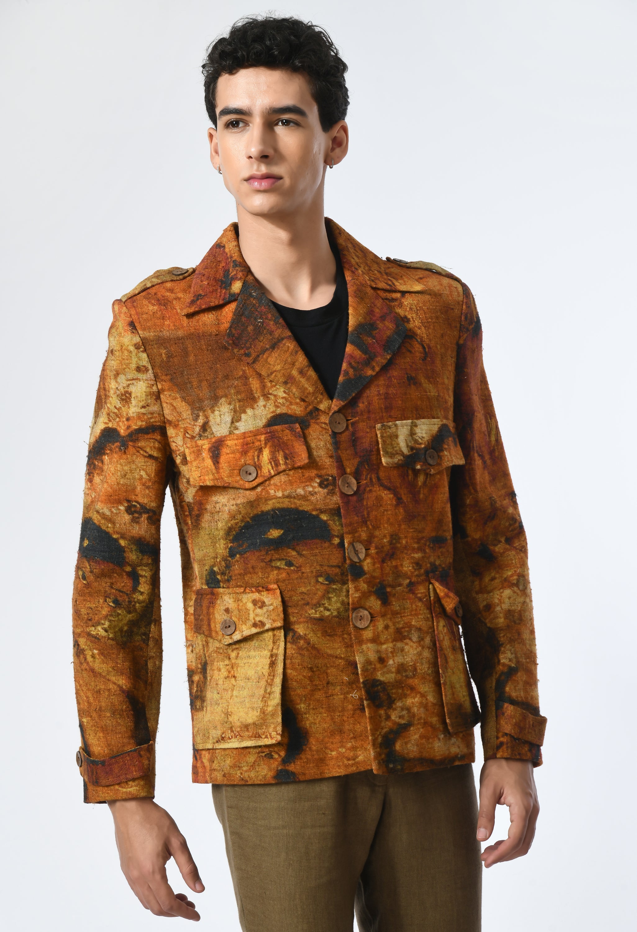 Patterned Depth jacket